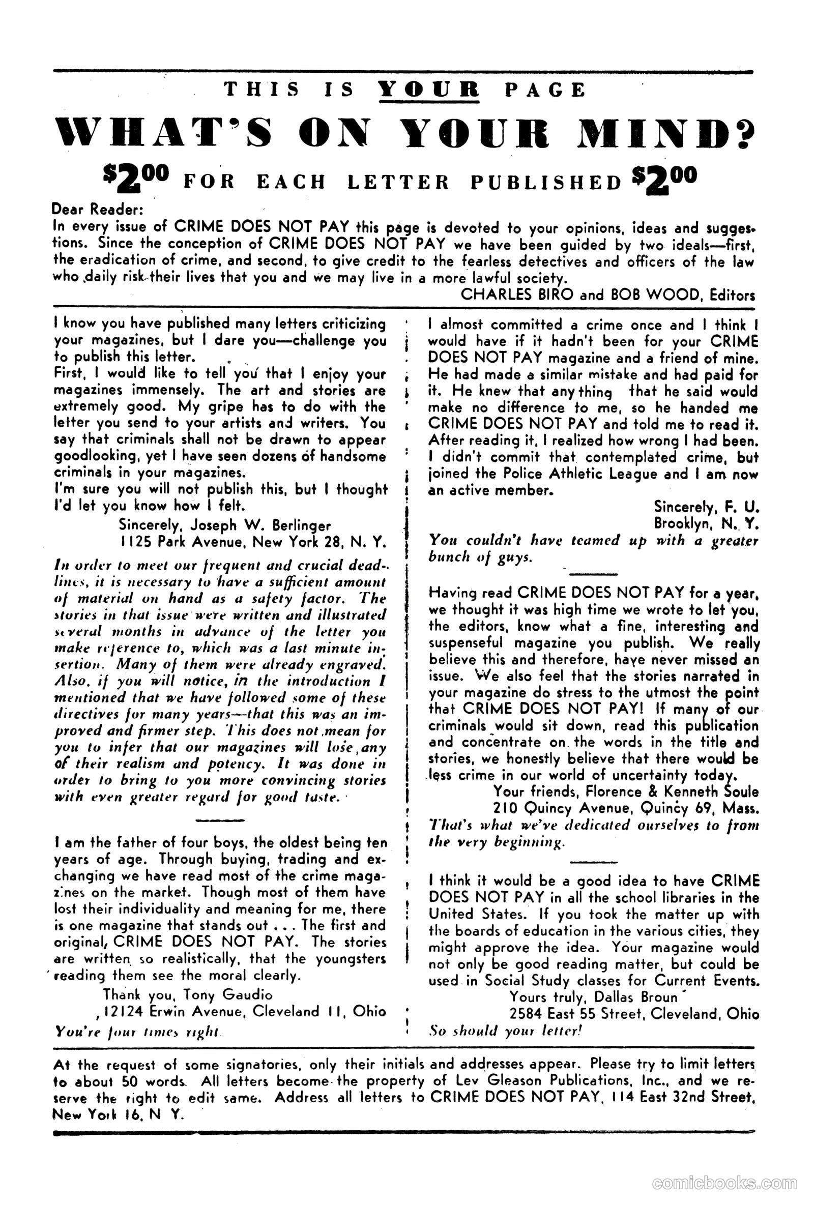 Crime Does Not Pay #67 — page 31 of 52