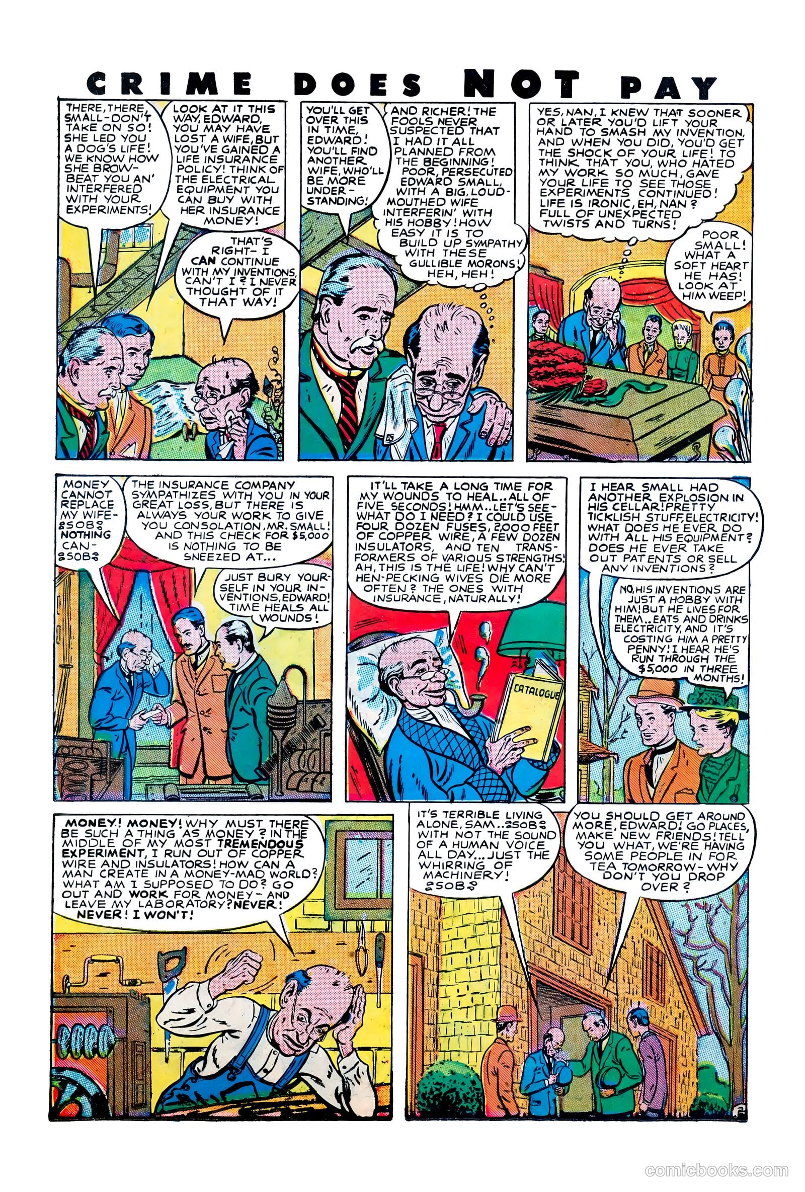 Crime Does Not Pay #67 — page 34 of 52