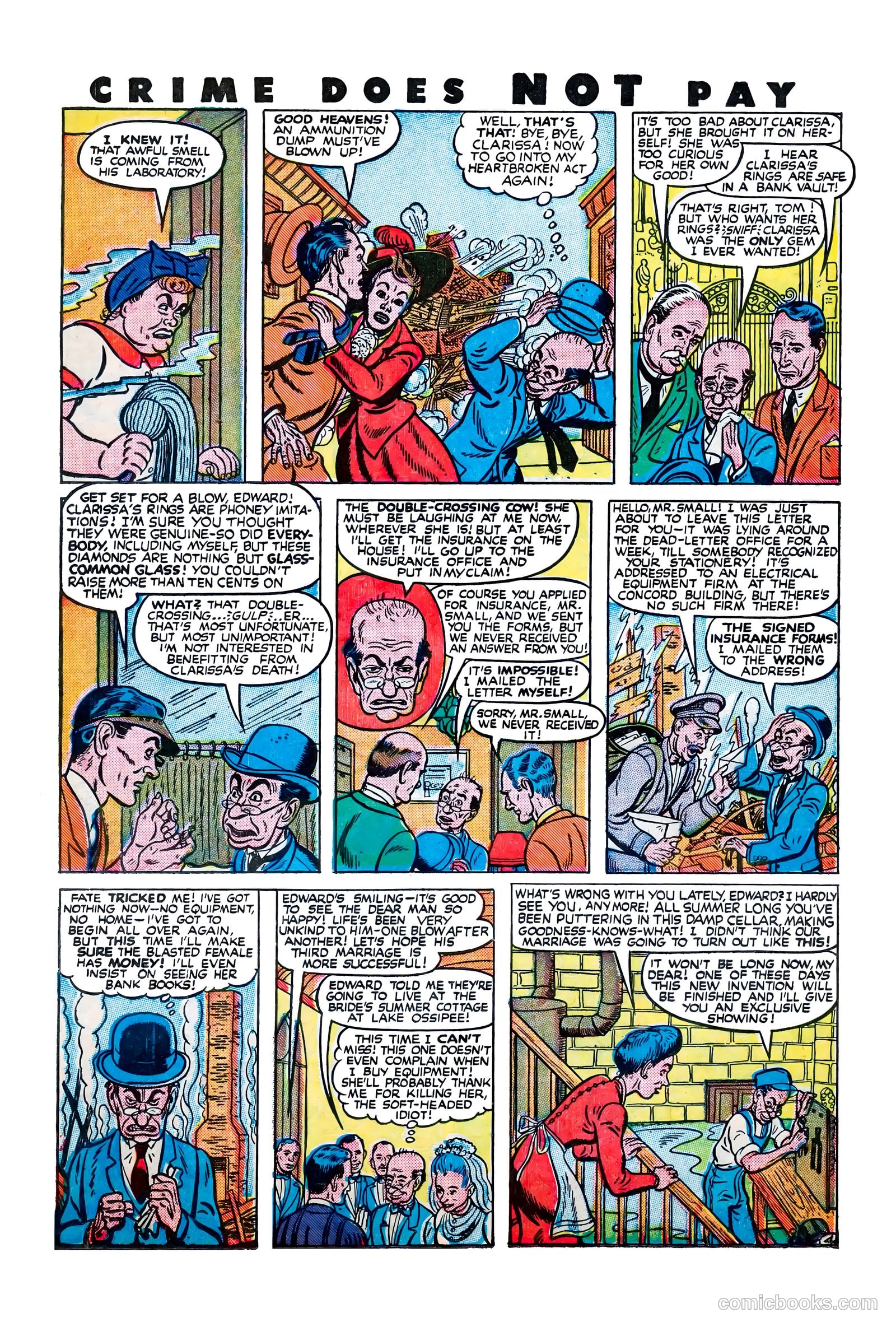 Crime Does Not Pay #67 — page 36 of 52