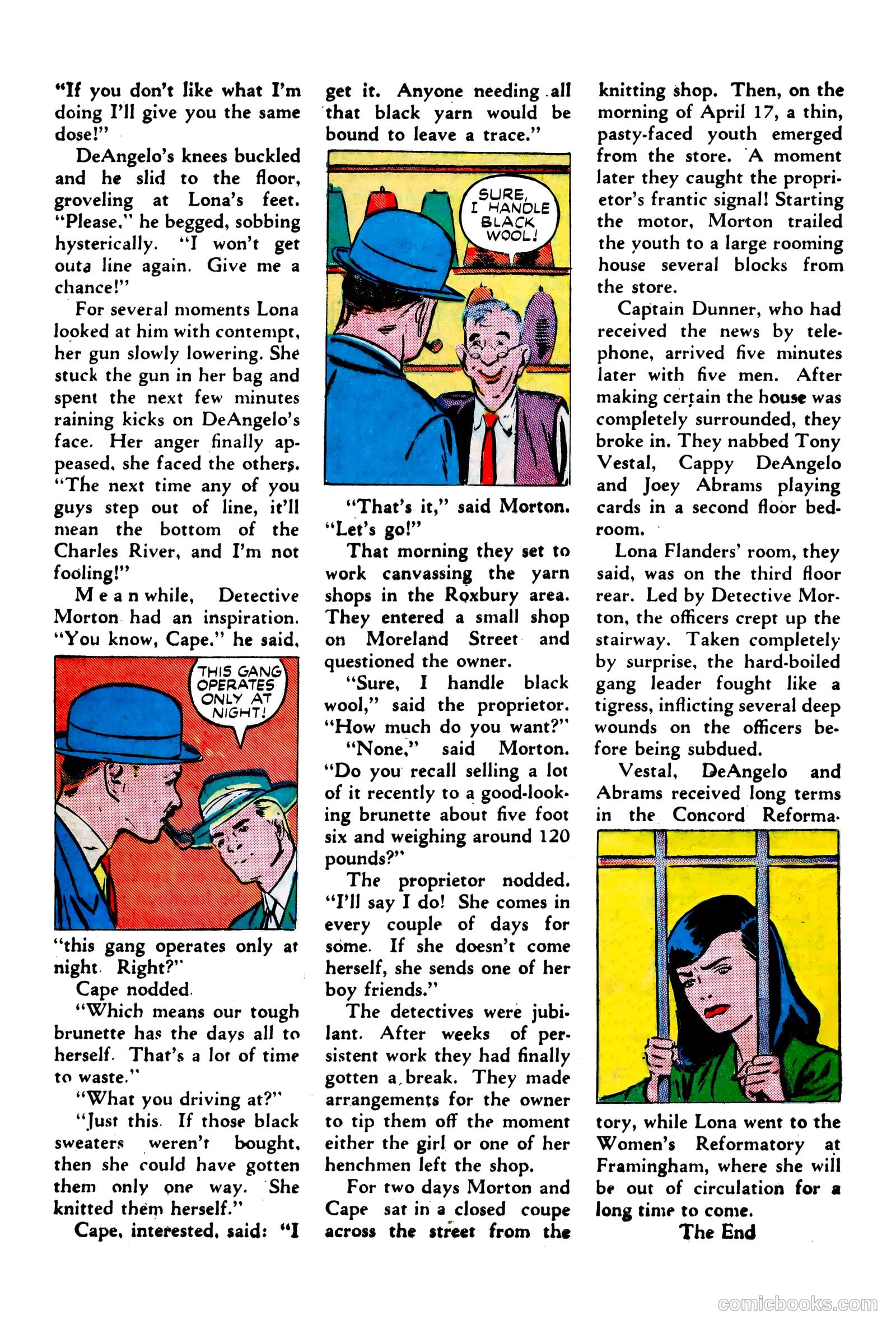 Crime Does Not Pay #67 — page 40 of 52