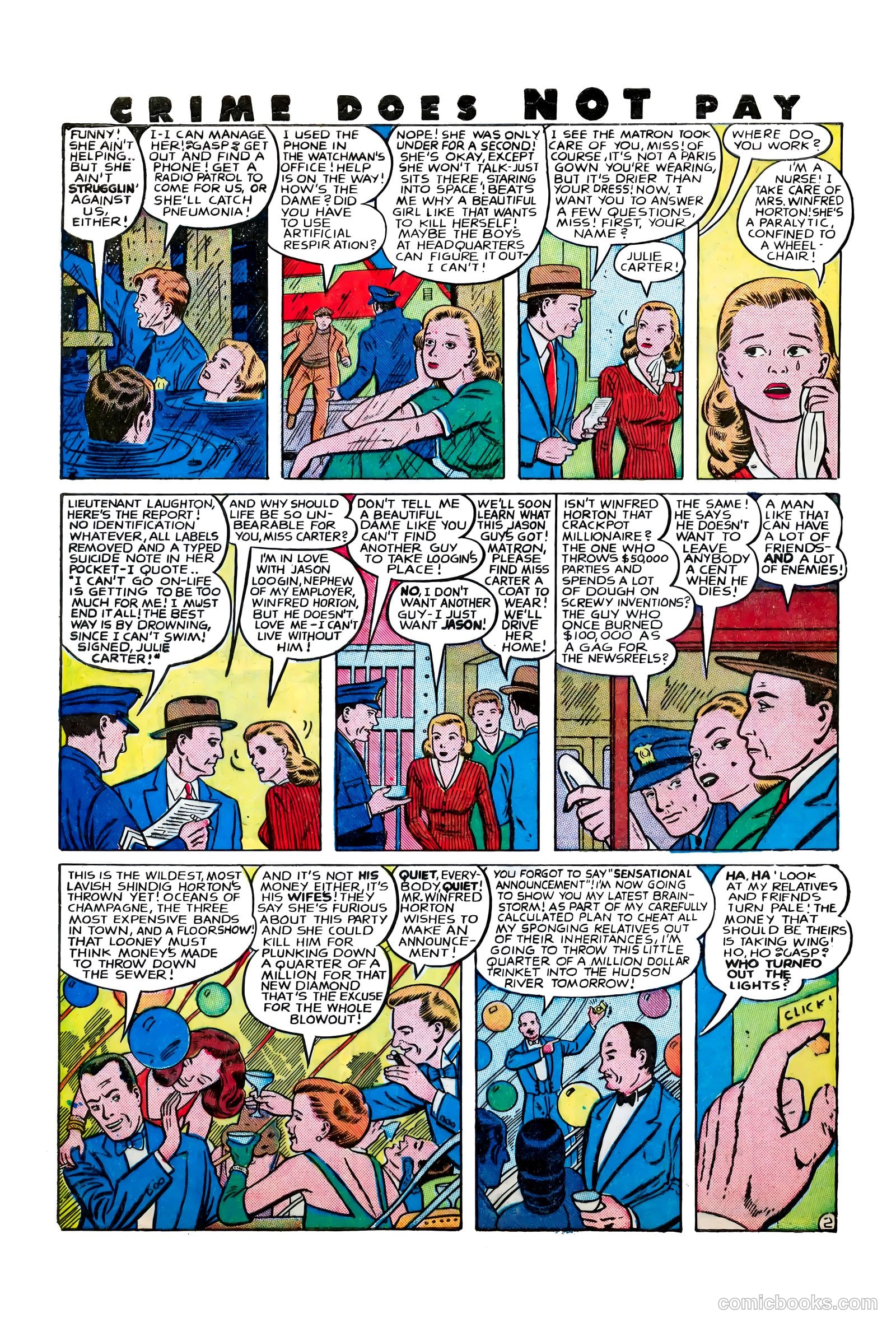 Crime Does Not Pay #67 — page 44 of 52