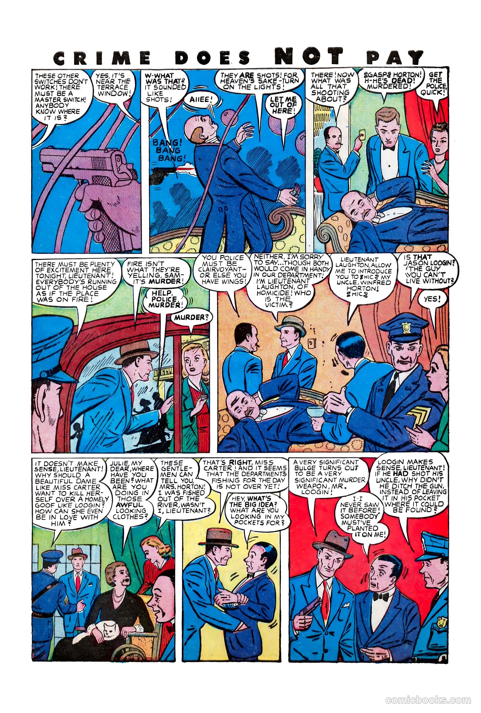 Crime Does Not Pay #67 — page 45 of 52