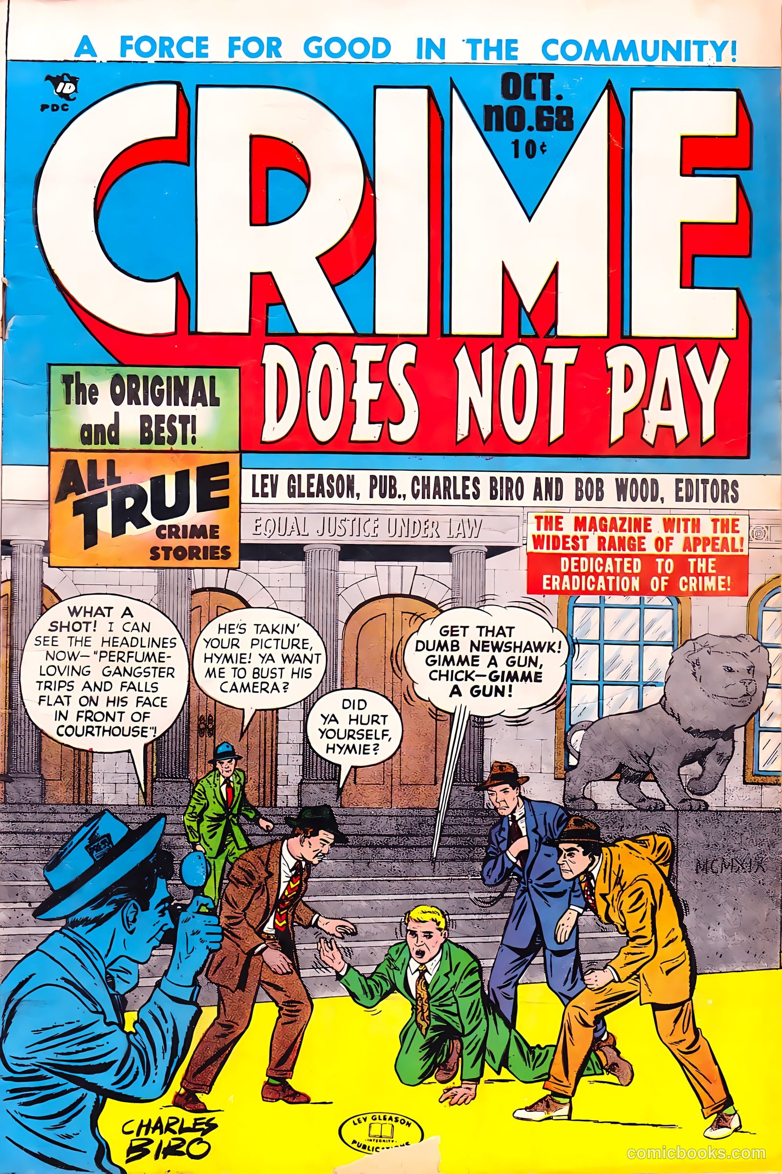 Crime Does Not Pay #68 — page 1 of 52
