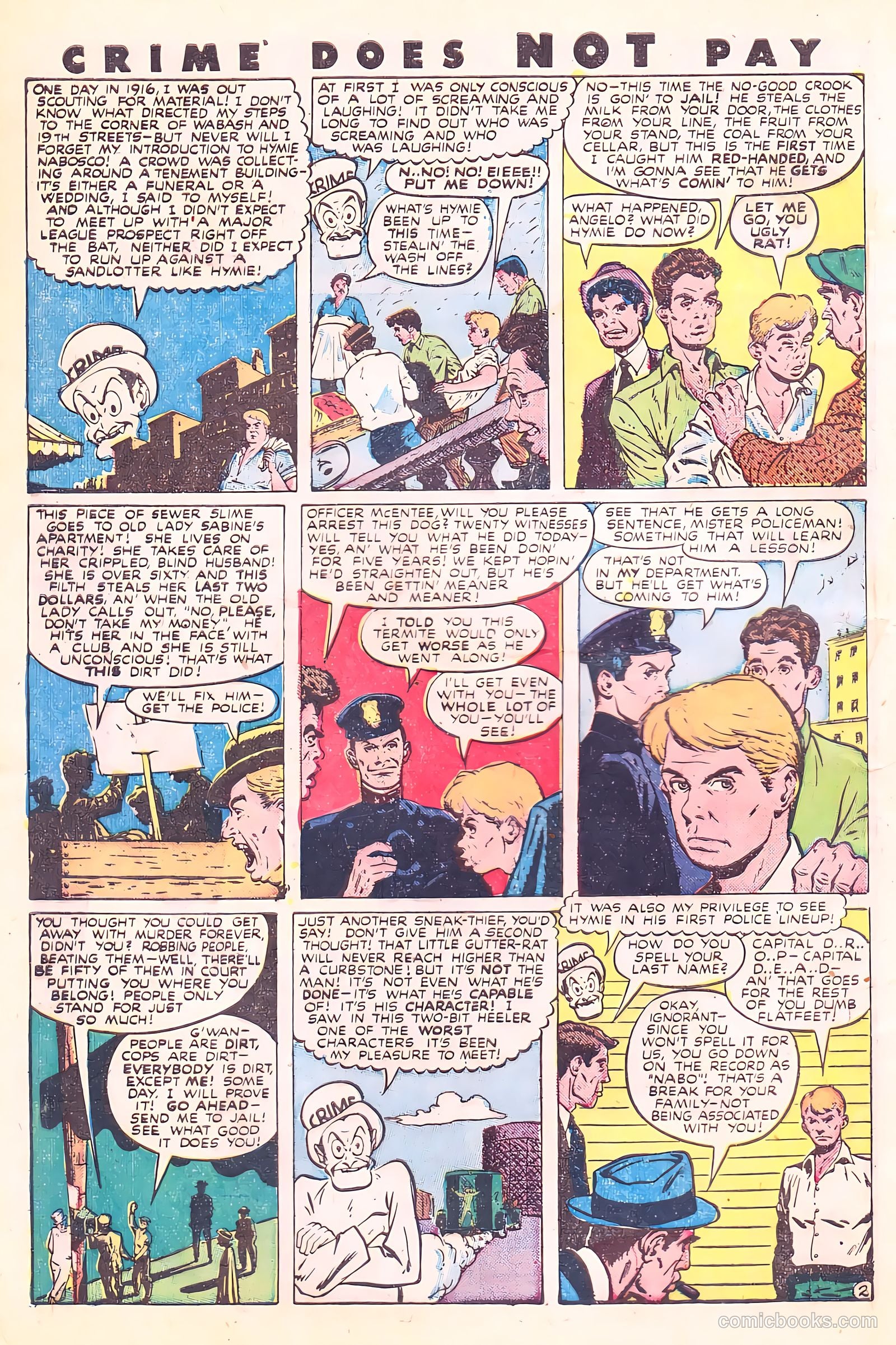 Crime Does Not Pay #68 — page 4 of 52