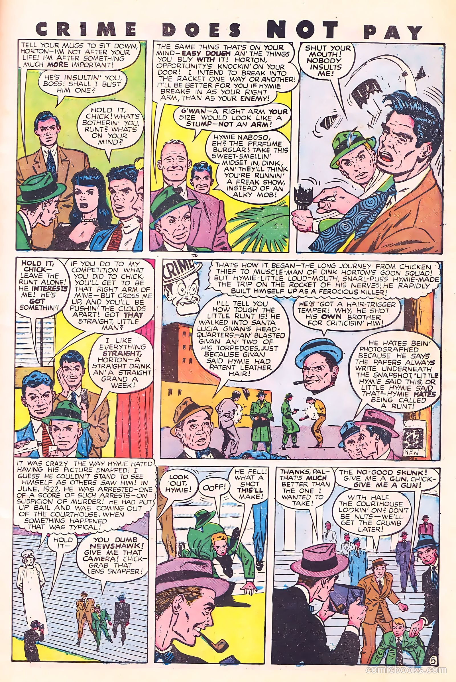 Crime Does Not Pay #68 — page 7 of 52