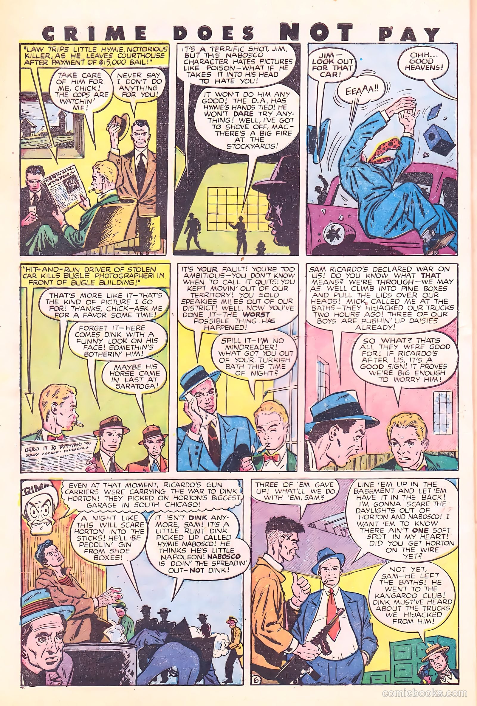 Crime Does Not Pay #68 — page 8 of 52