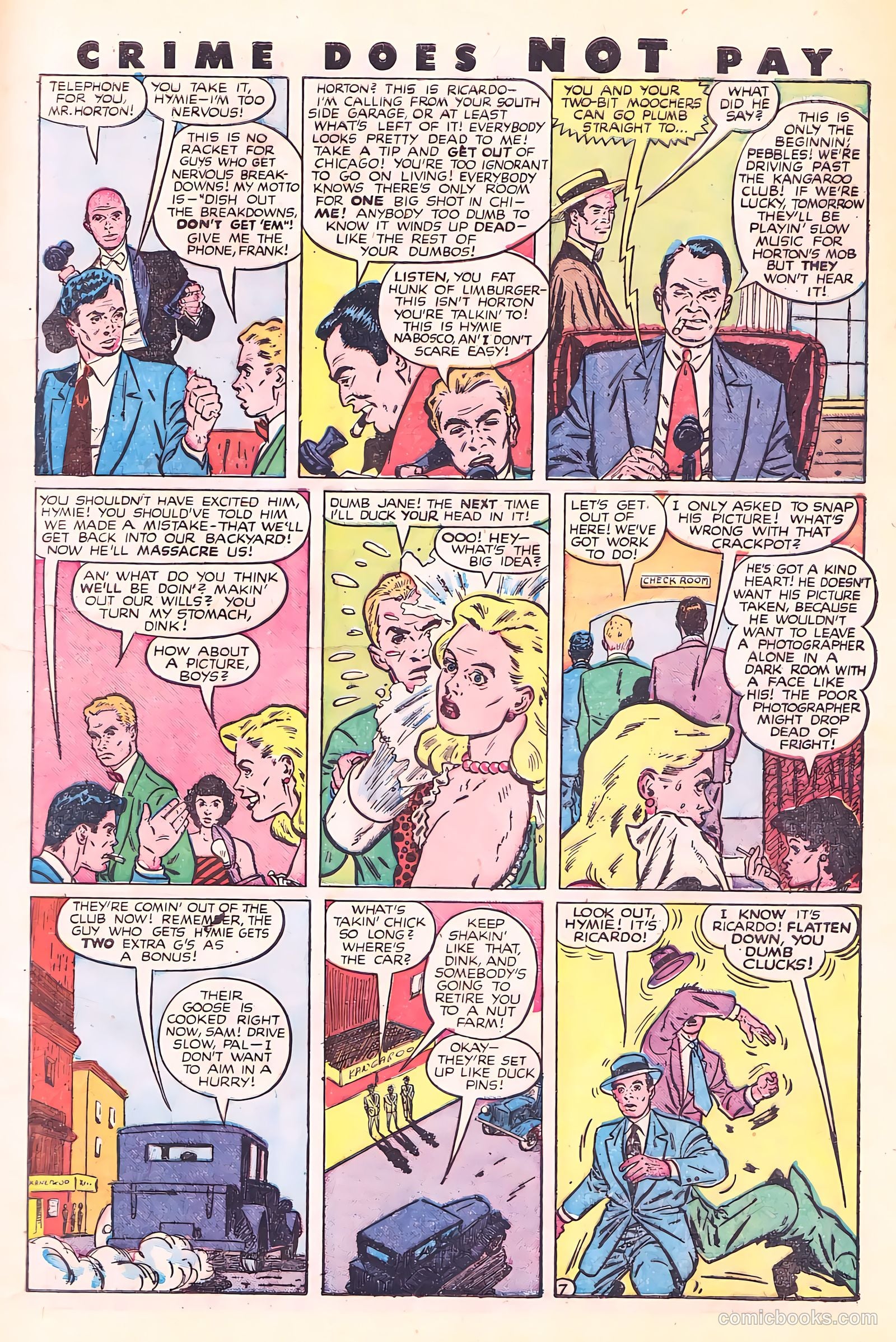Crime Does Not Pay #68 — page 9 of 52