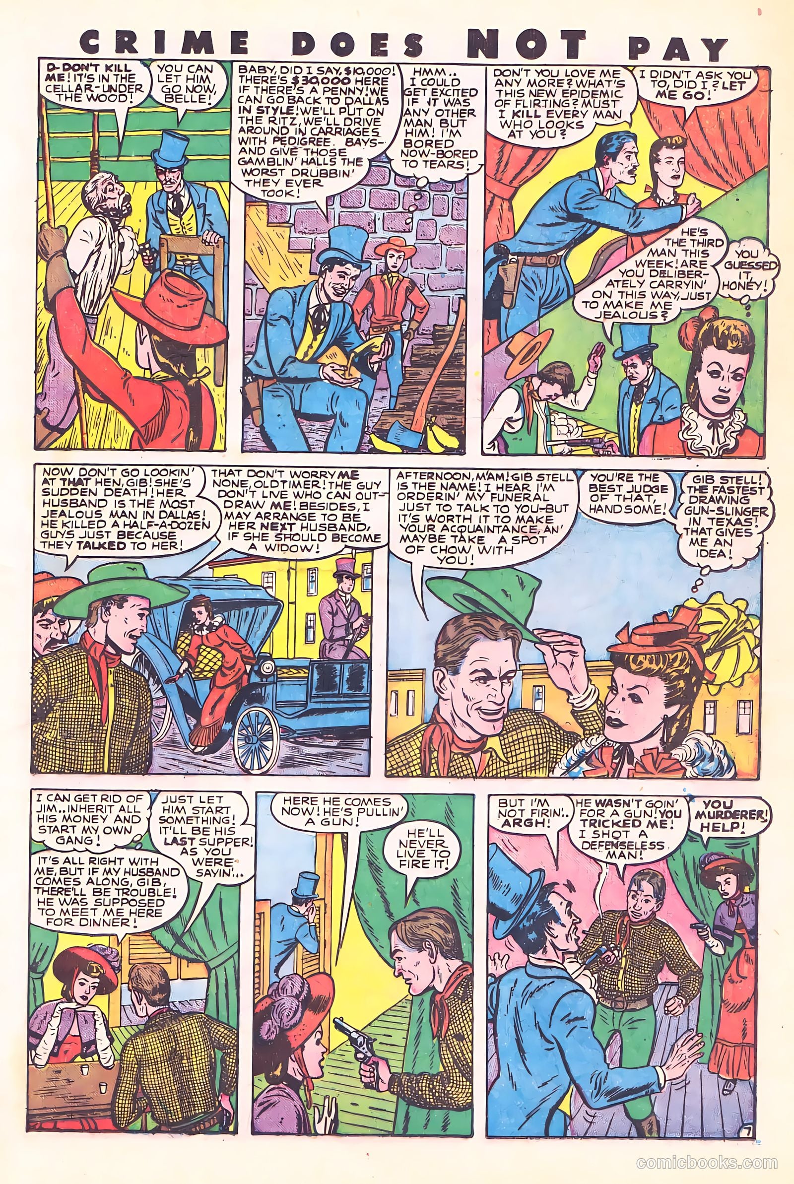 Crime Does Not Pay #68 — page 23 of 52