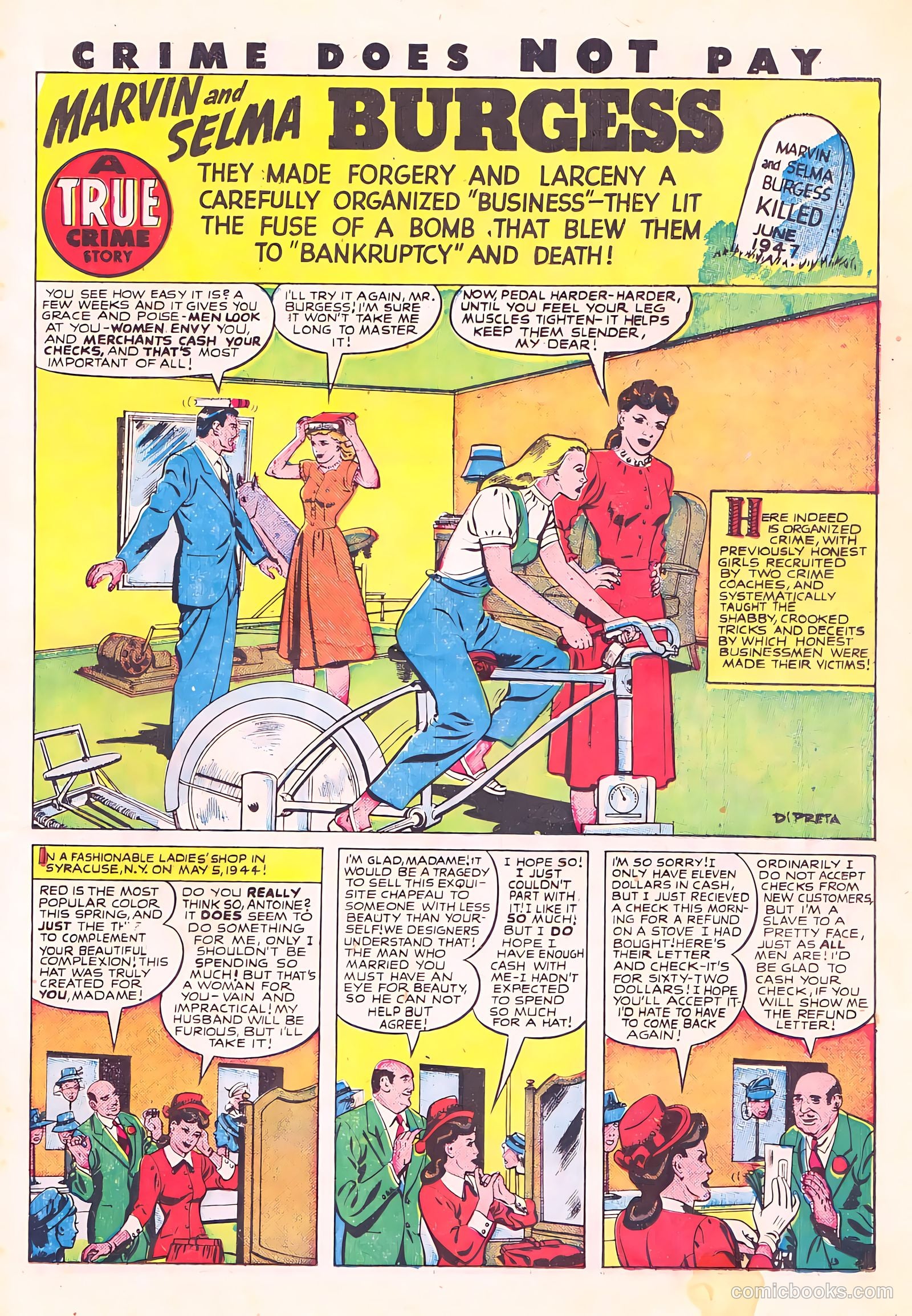 Crime Does Not Pay #68 — page 28 of 52