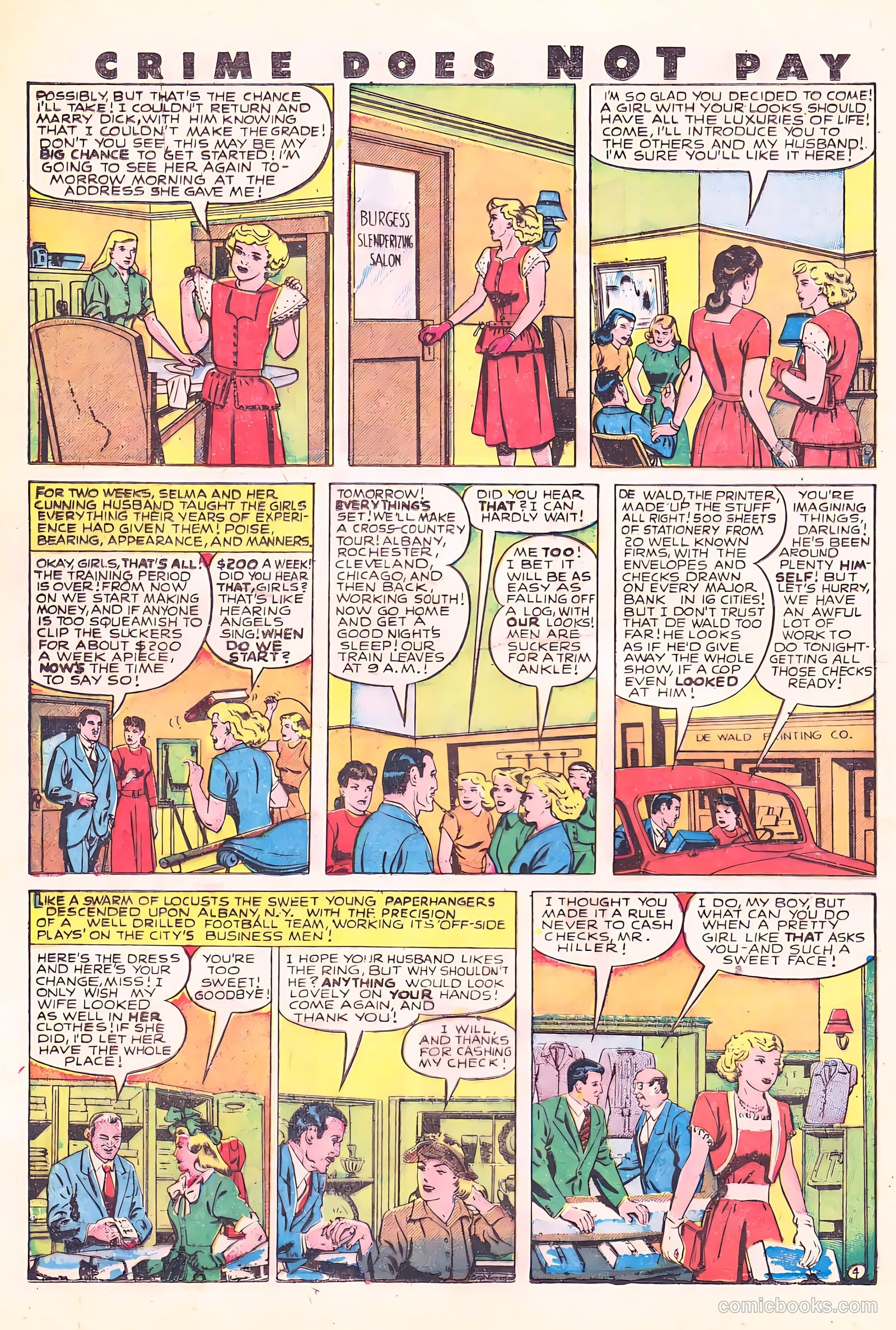 Crime Does Not Pay #68 — page 31 of 52