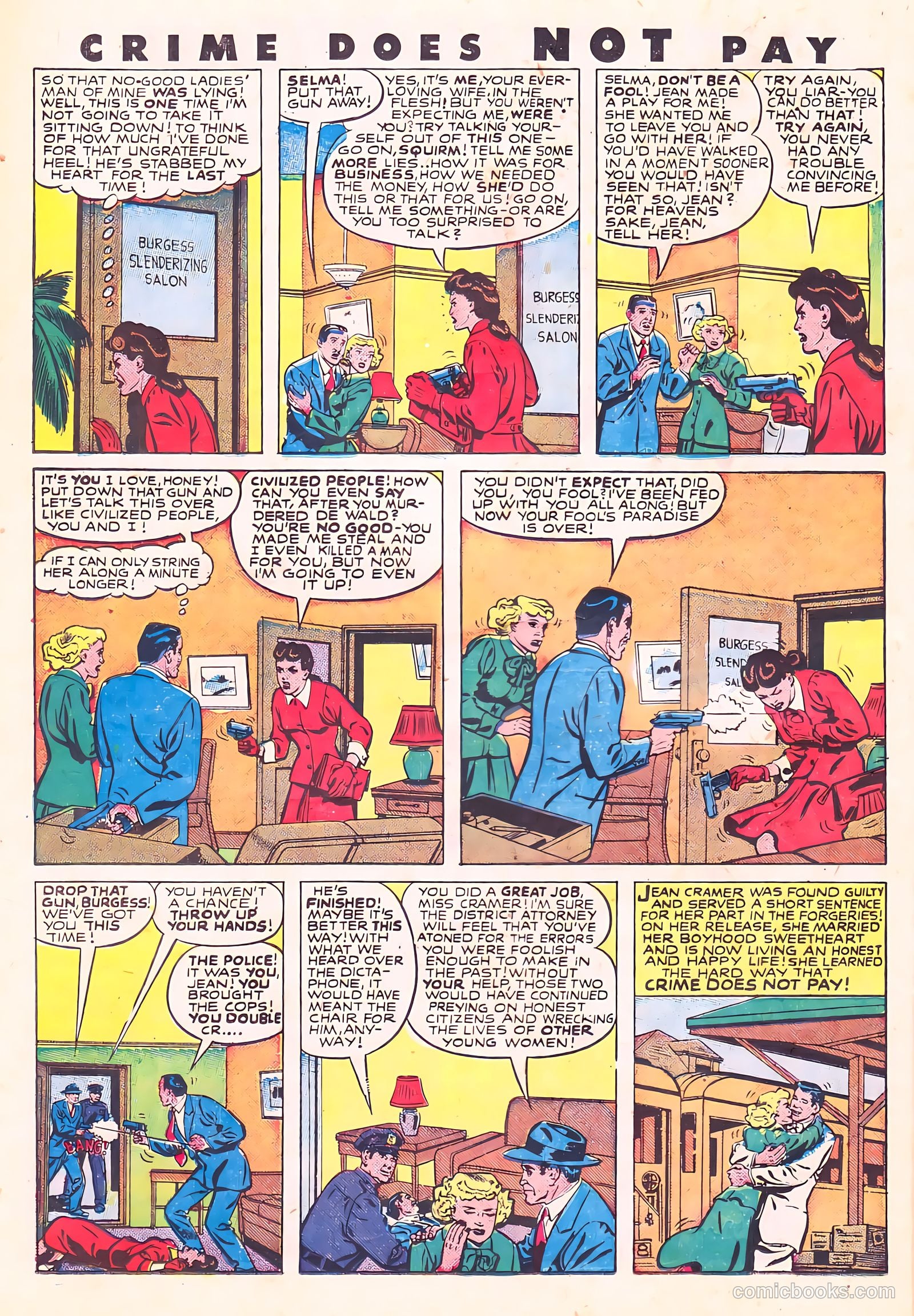 Crime Does Not Pay #68 — page 35 of 52