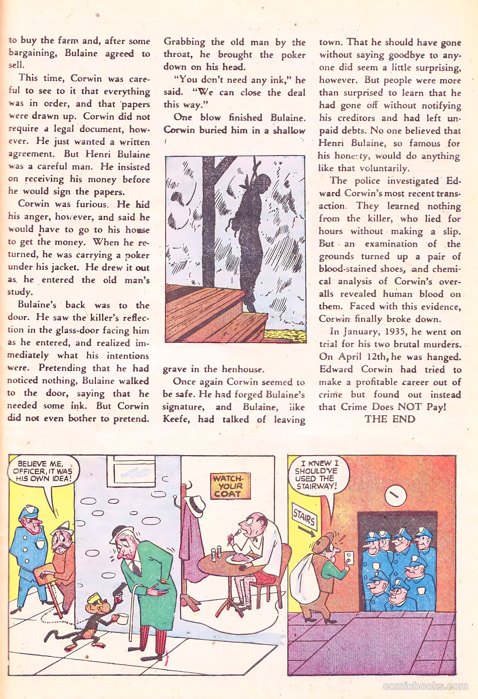 Crime Does Not Pay #68 — page 38 of 52