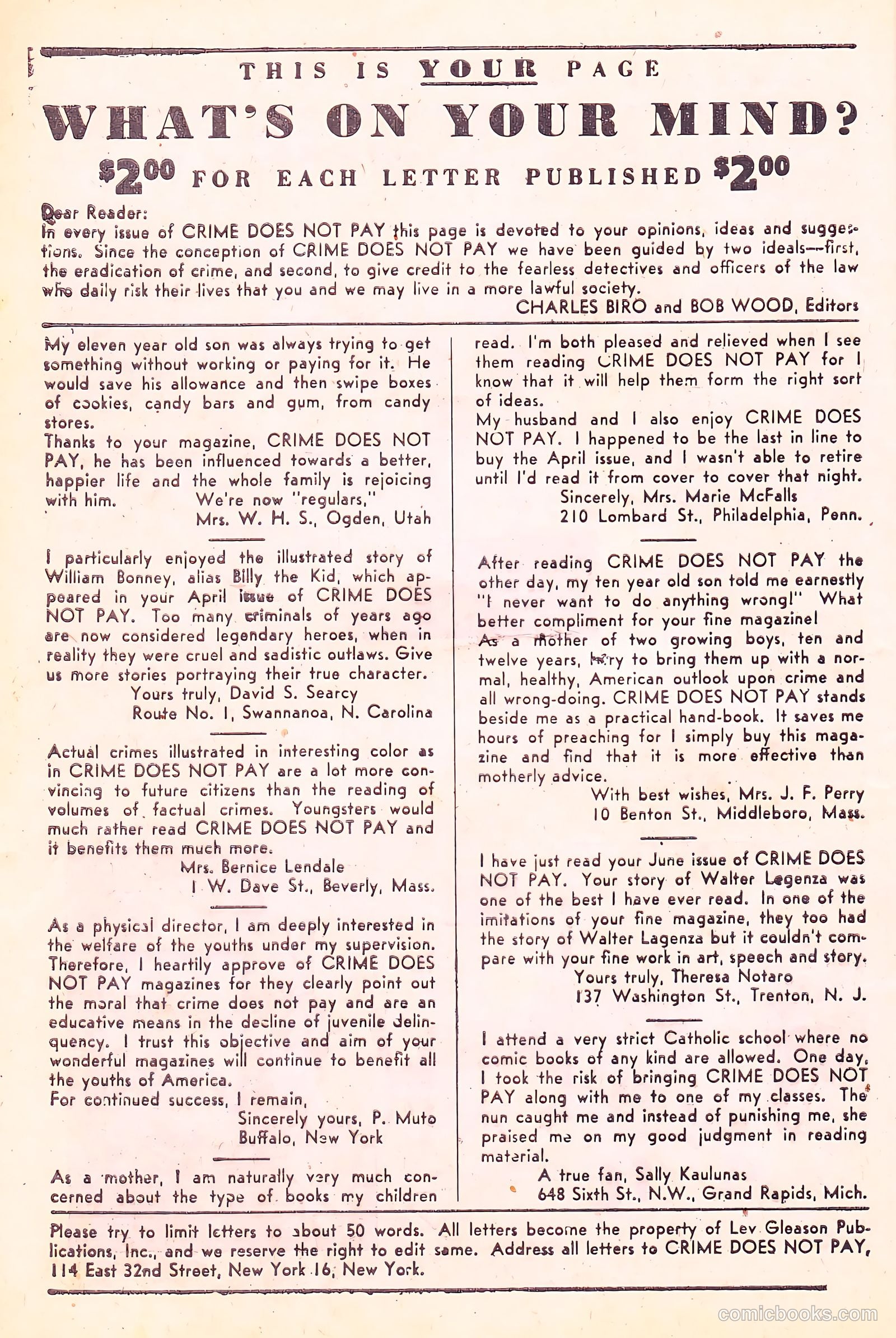 Crime Does Not Pay #68 — page 39 of 52
