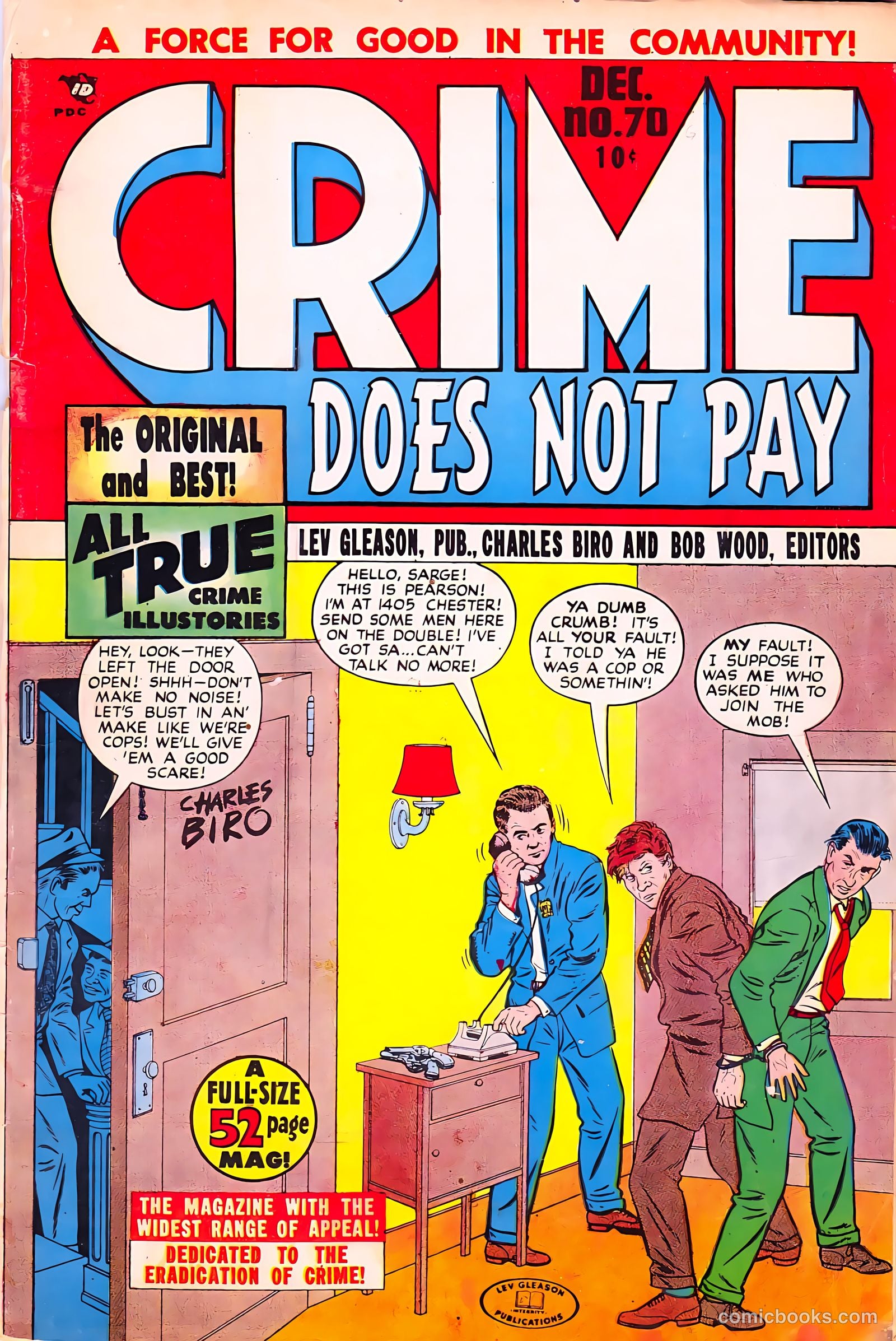 Crime Does Not Pay #70 — page 1 of 53