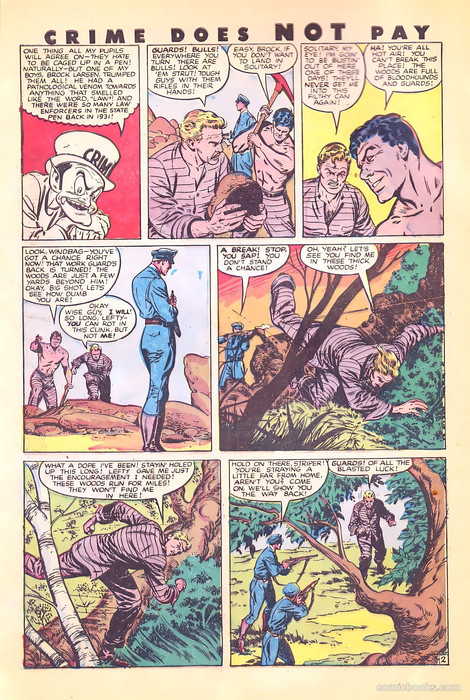 Crime Does Not Pay #70 — page 4 of 53