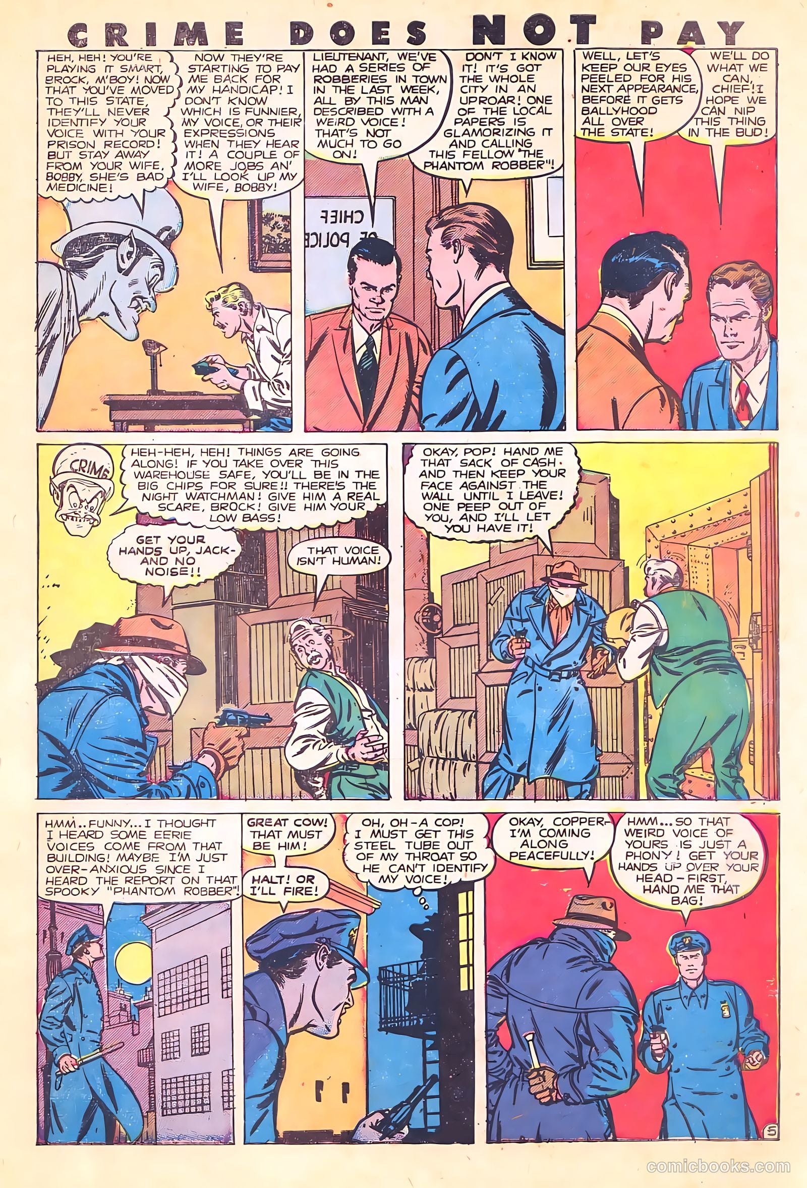Crime Does Not Pay #70 — page 7 of 53