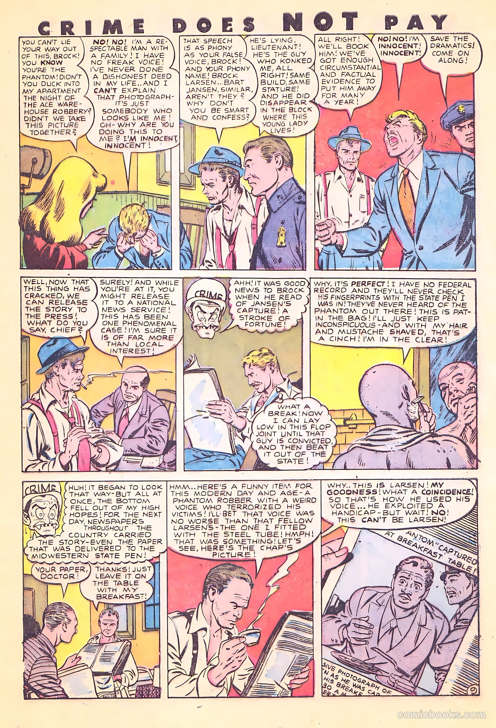 Crime Does Not Pay #70 — page 11 of 53
