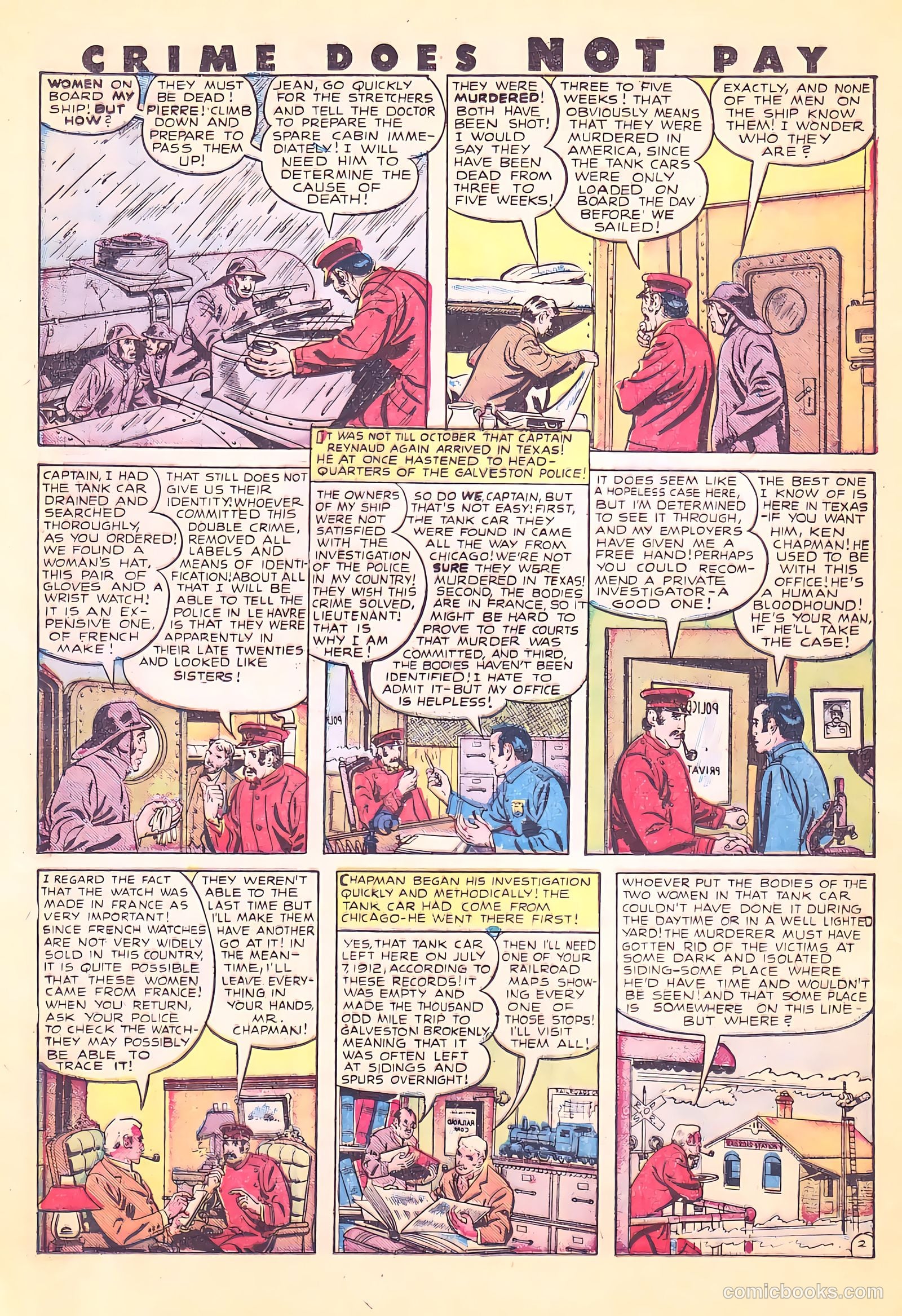 Crime Does Not Pay #70 — page 16 of 53