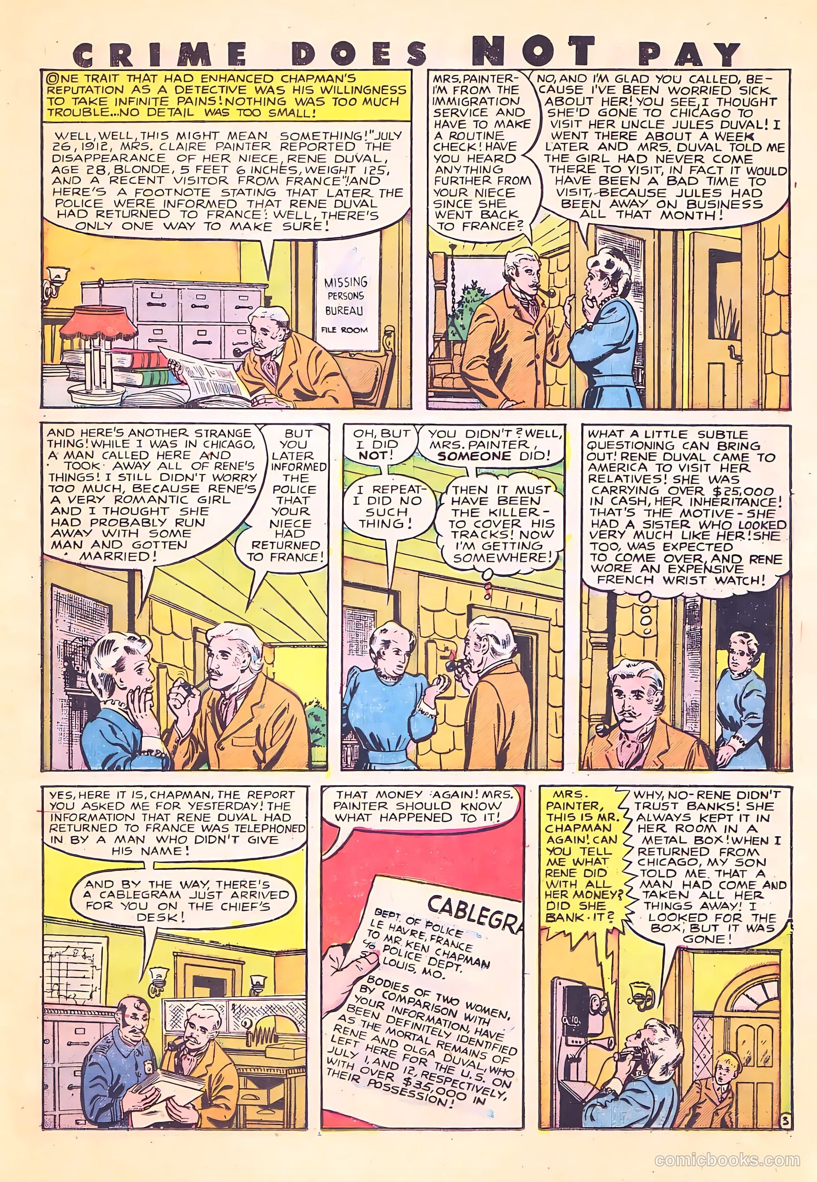 Crime Does Not Pay #70 — page 17 of 53