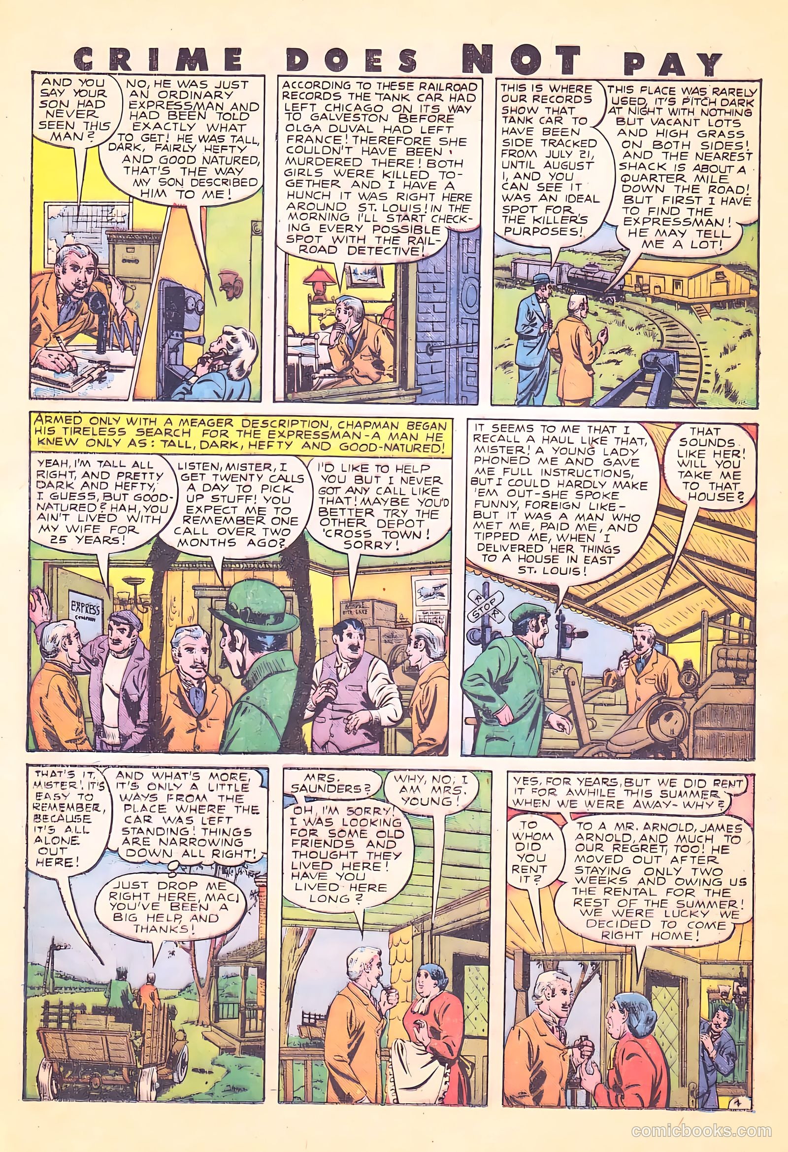 Crime Does Not Pay #70 — page 18 of 53