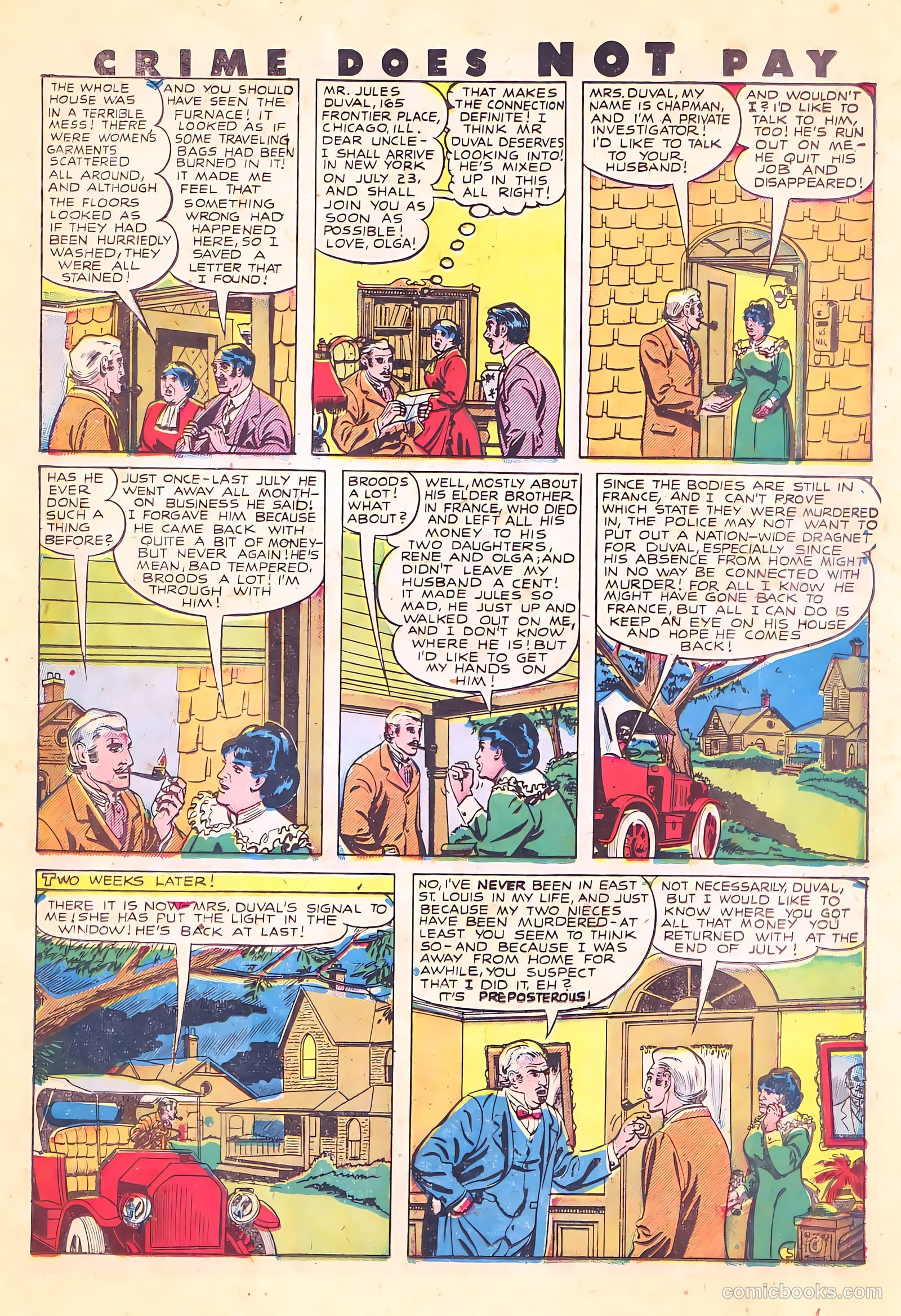Crime Does Not Pay #70 — page 19 of 53
