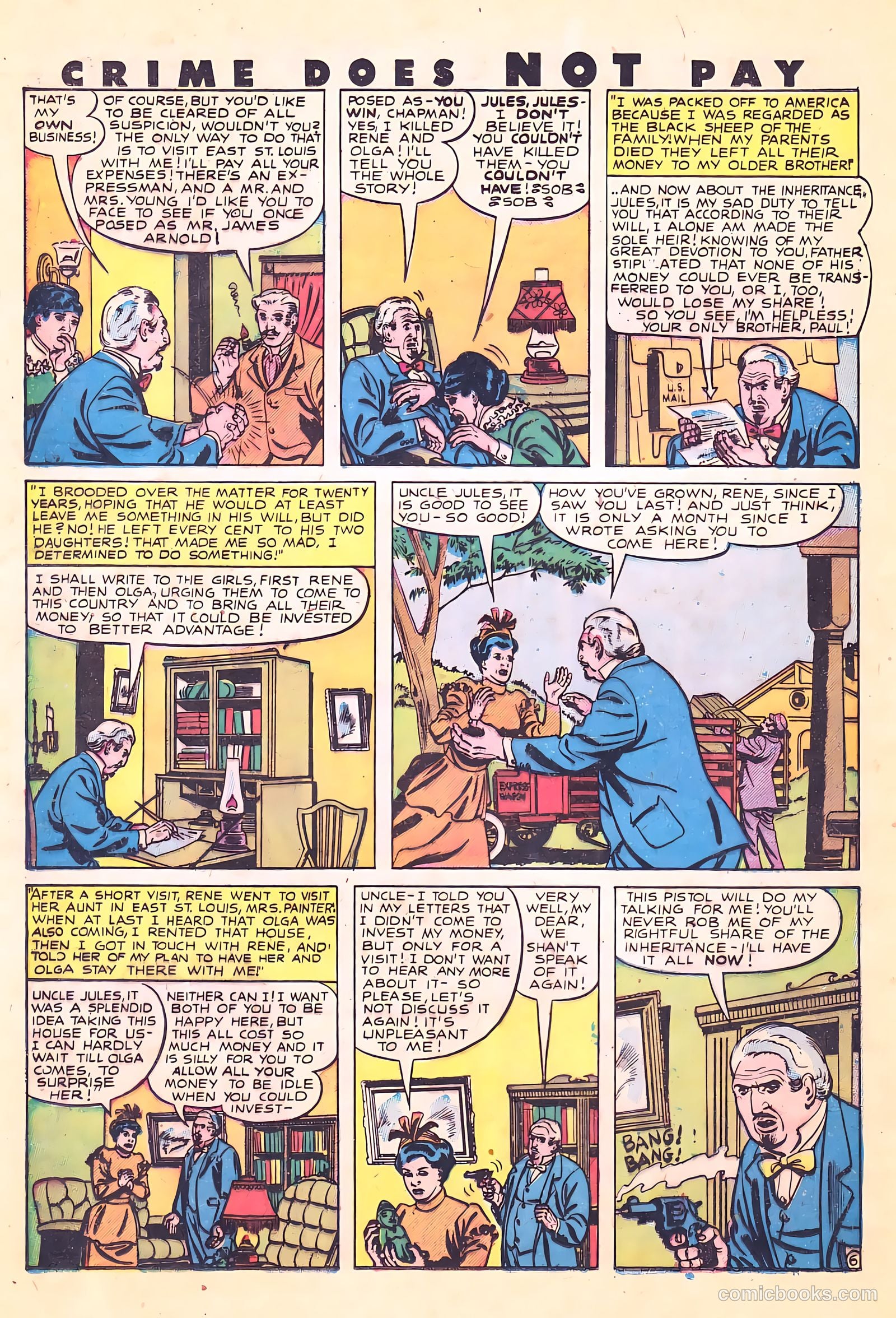 Crime Does Not Pay #70 — page 20 of 53