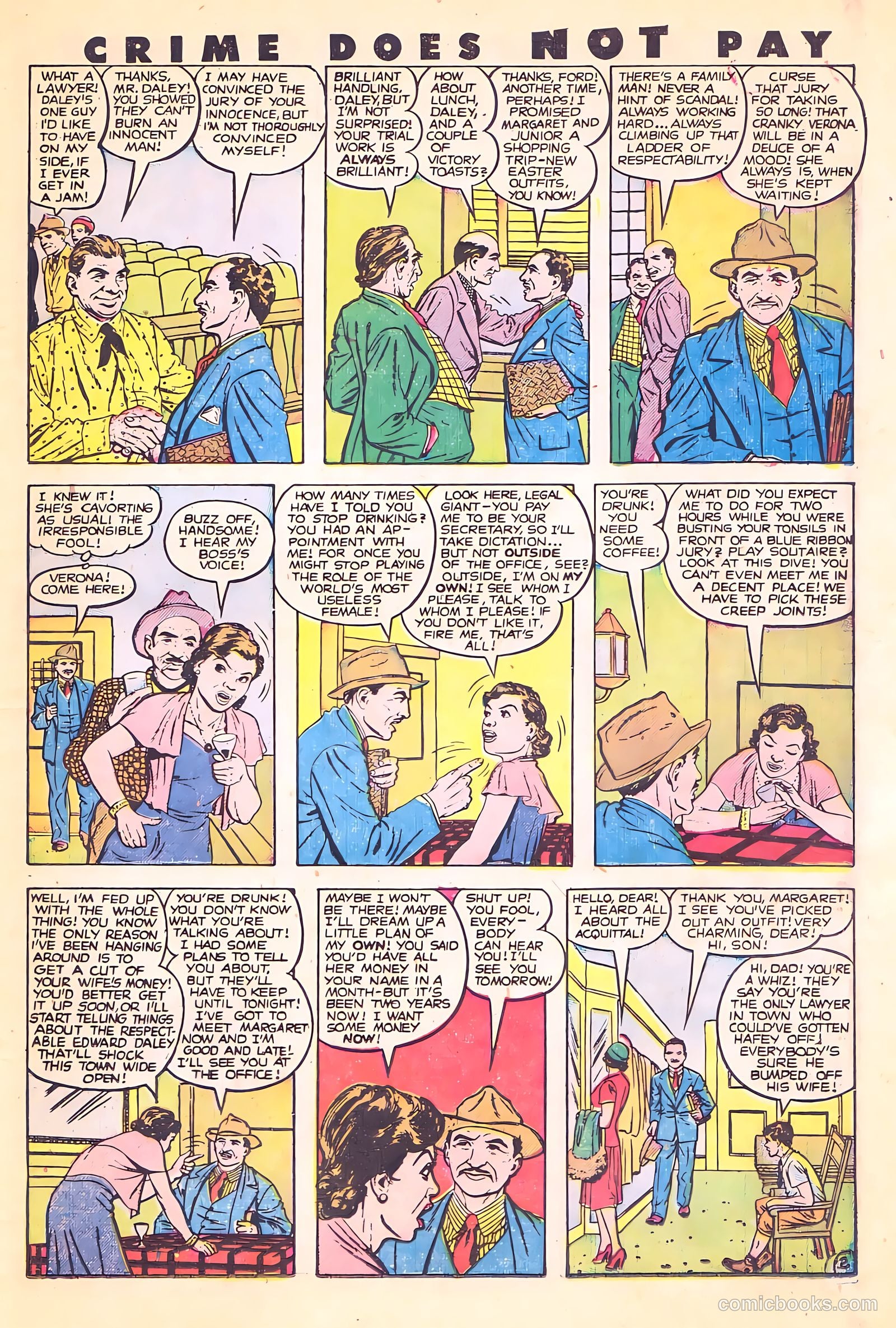 Crime Does Not Pay #70 — page 30 of 53