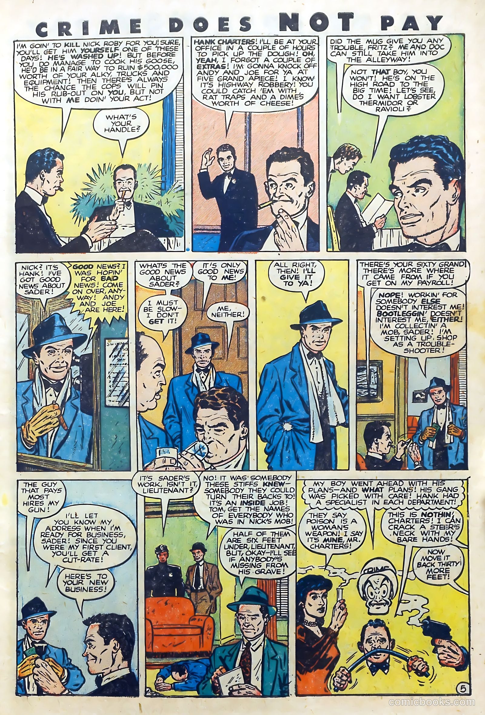 Crime Does Not Pay #71 — page 7 of 53