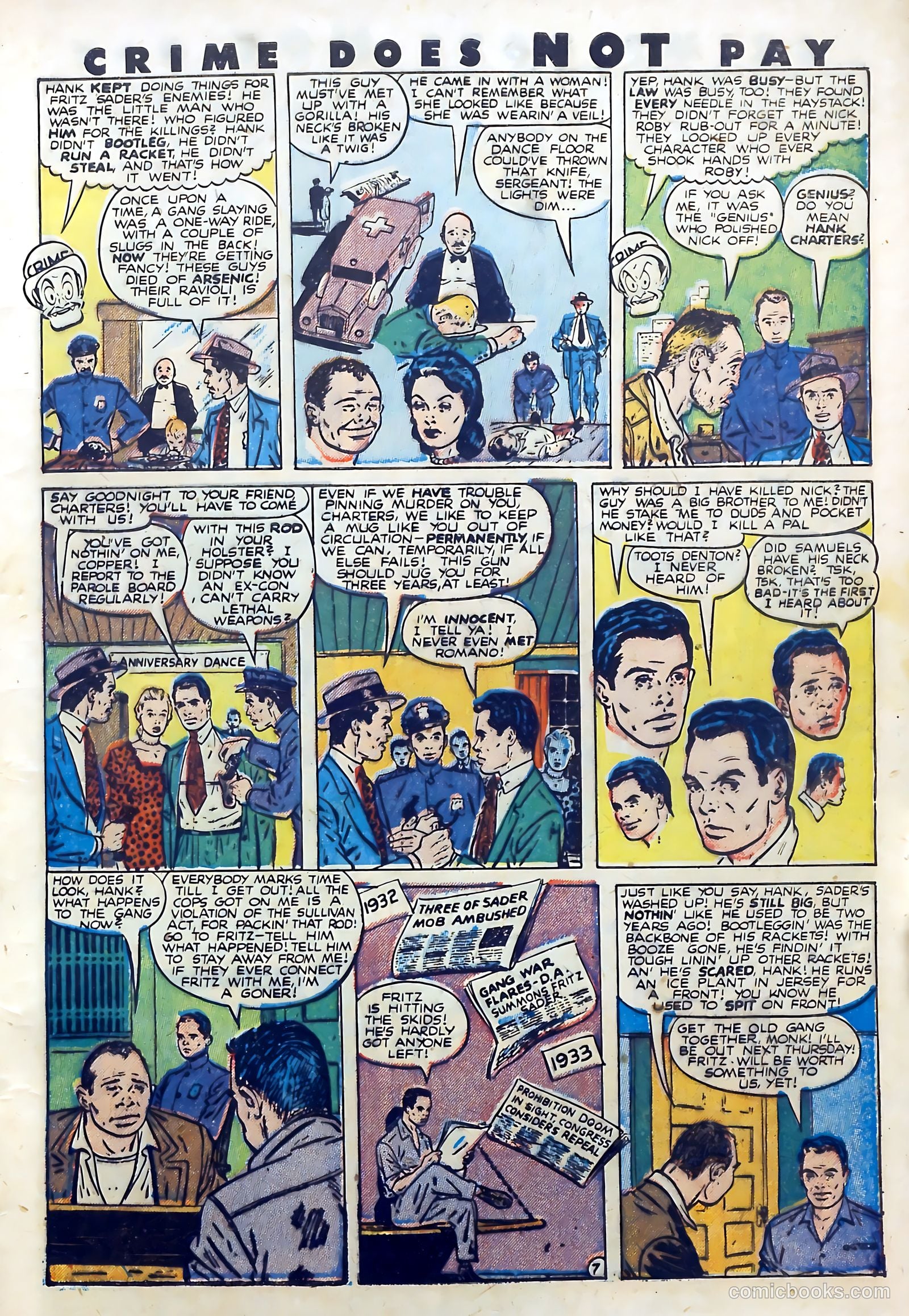 Crime Does Not Pay #71 — page 9 of 53