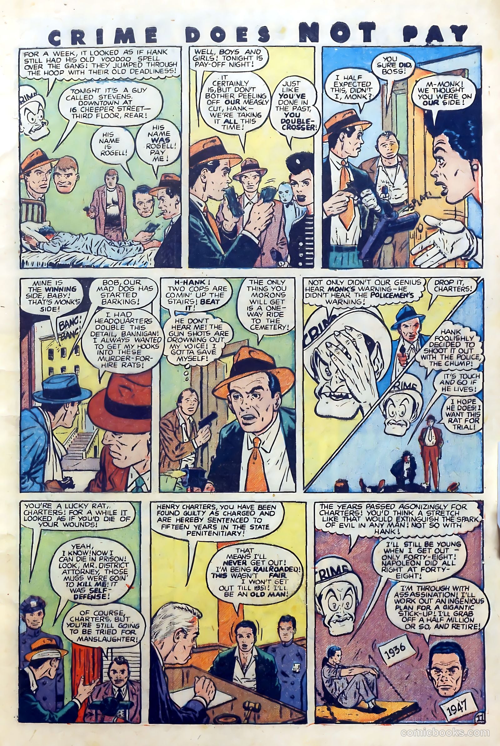 Crime Does Not Pay #71 — page 13 of 53