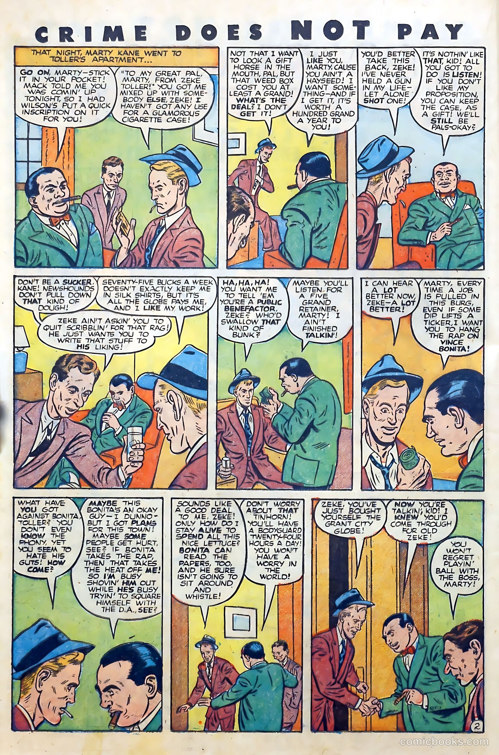 Crime Does Not Pay #71 — page 18 of 53