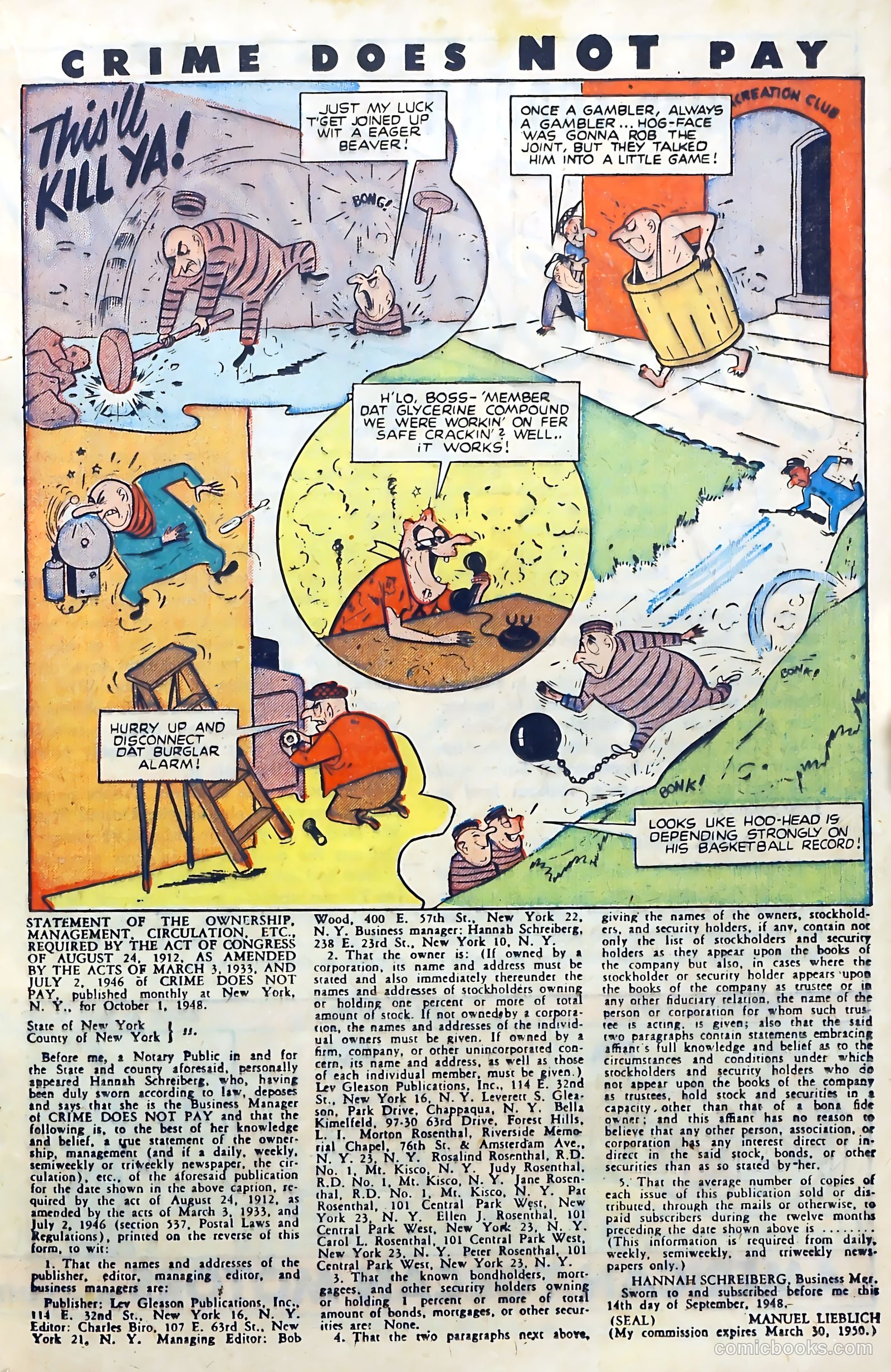 Crime Does Not Pay #71 — page 25 of 53