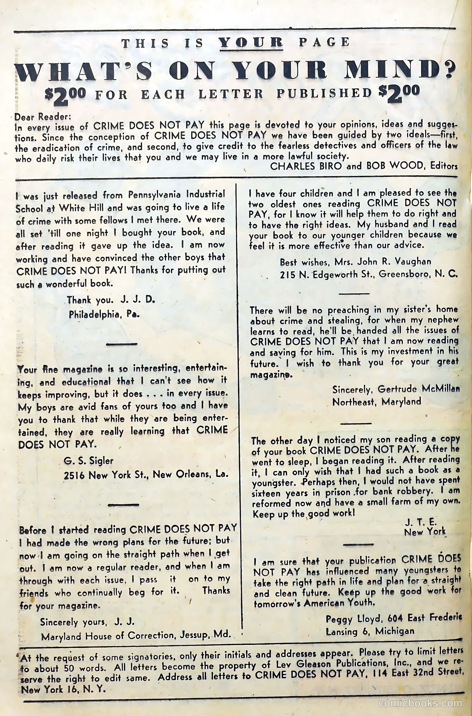 Crime Does Not Pay #71 — page 28 of 53
