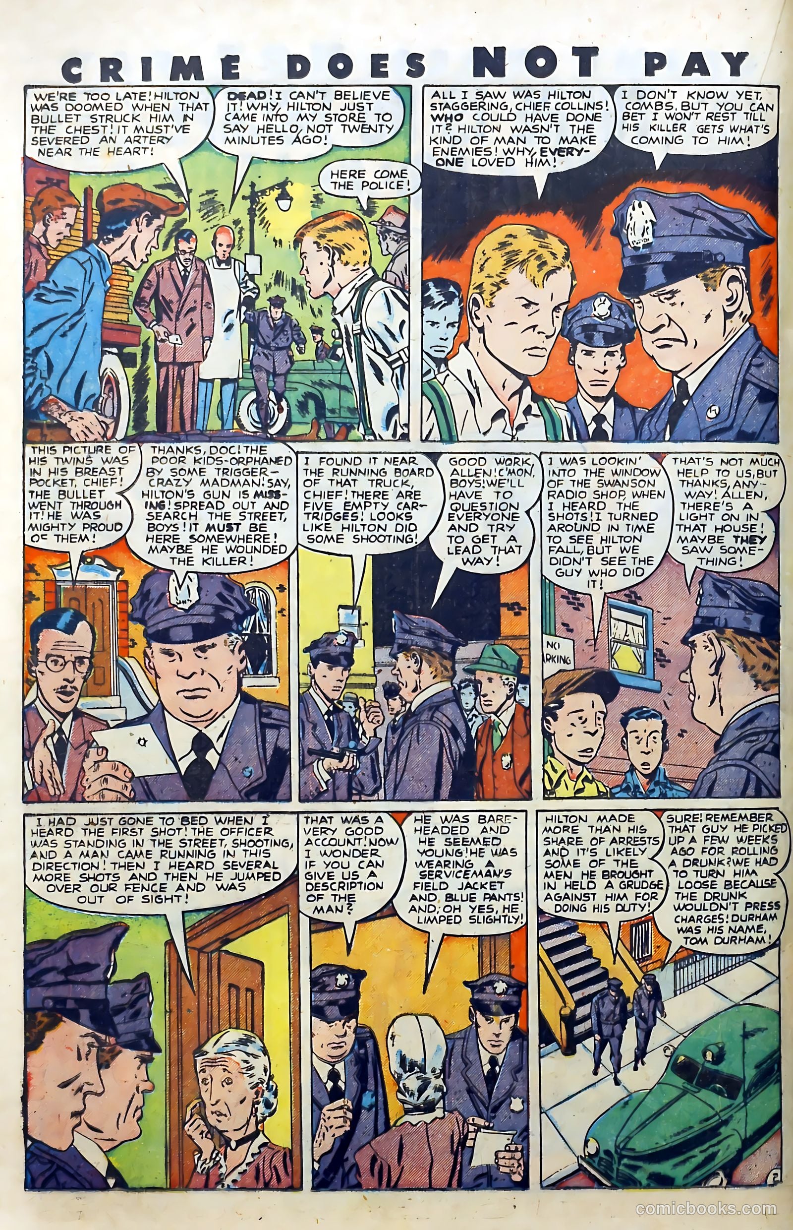 Crime Does Not Pay #71 — page 30 of 53