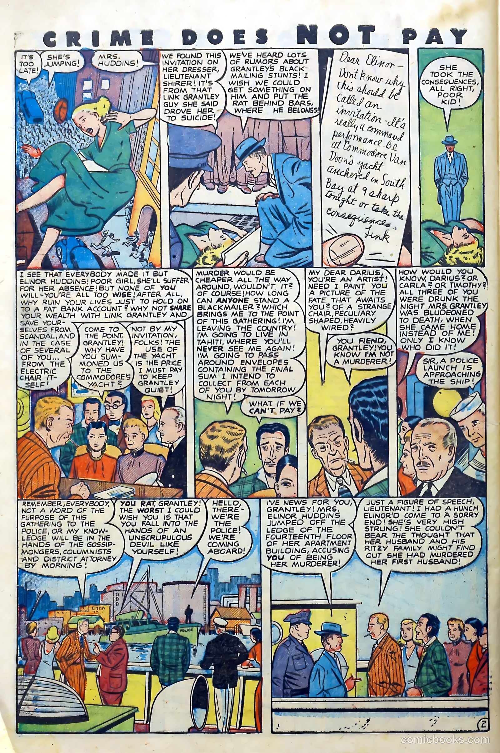 Crime Does Not Pay #71 — page 42 of 53