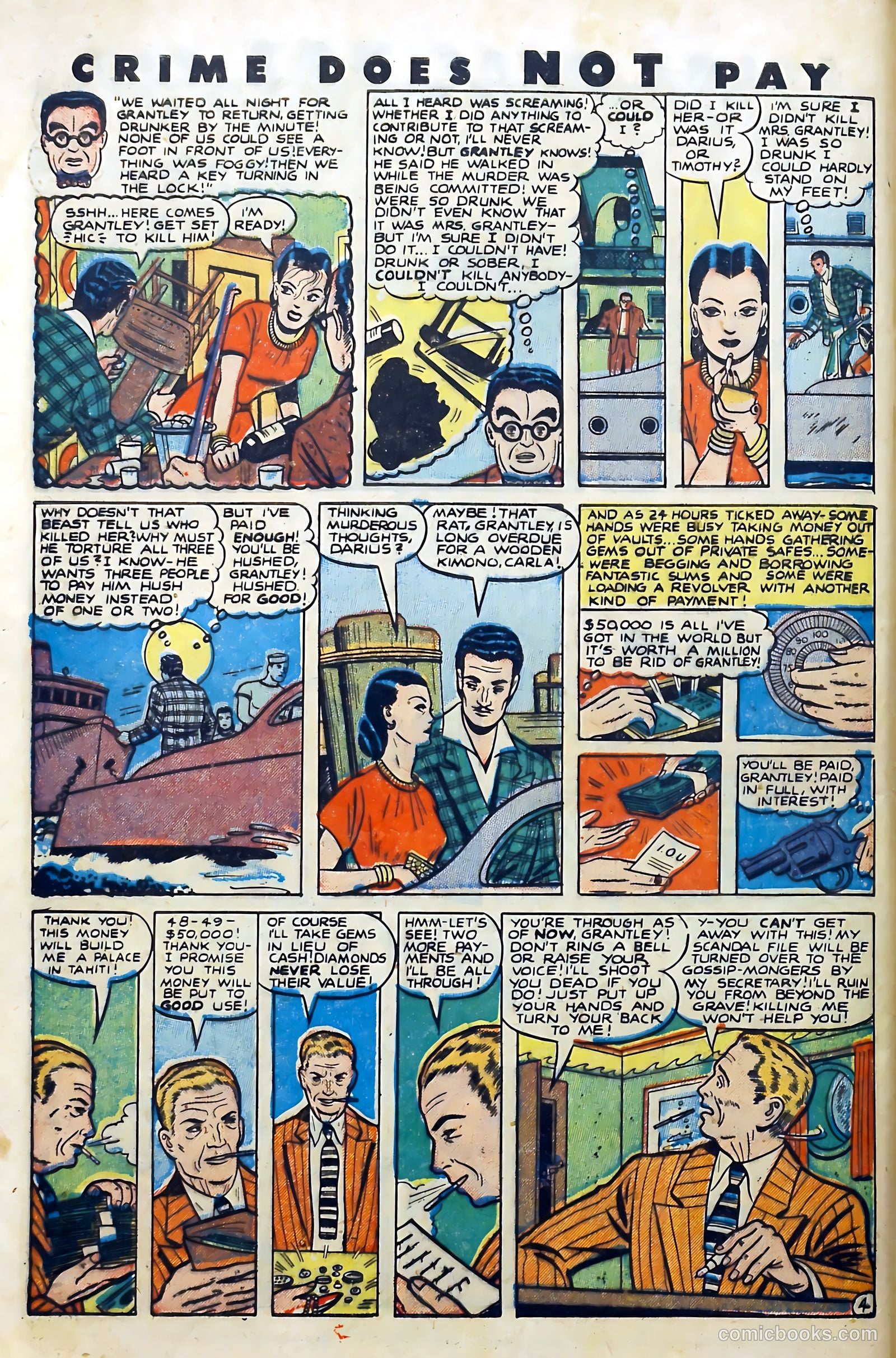 Crime Does Not Pay #71 — page 44 of 53
