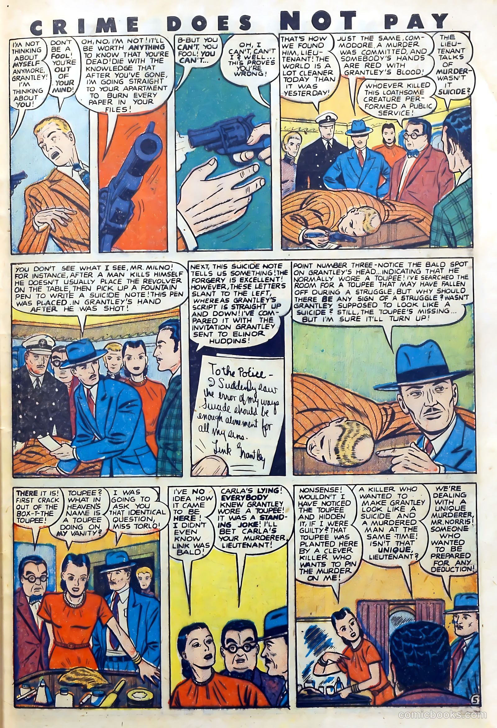 Crime Does Not Pay #71 — page 45 of 53