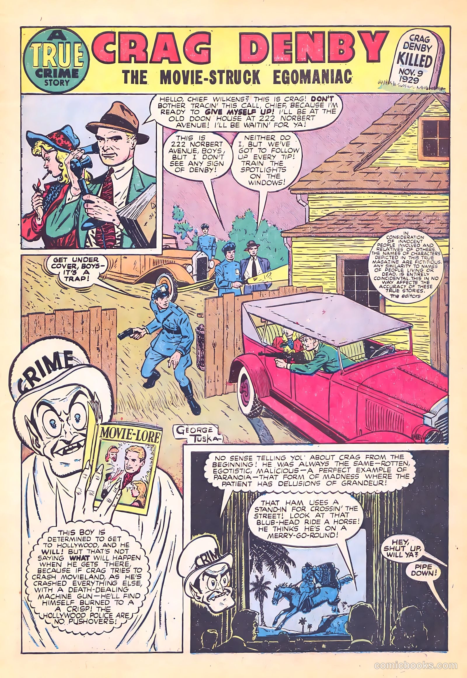 Crime Does Not Pay #72 — page 3 of 54