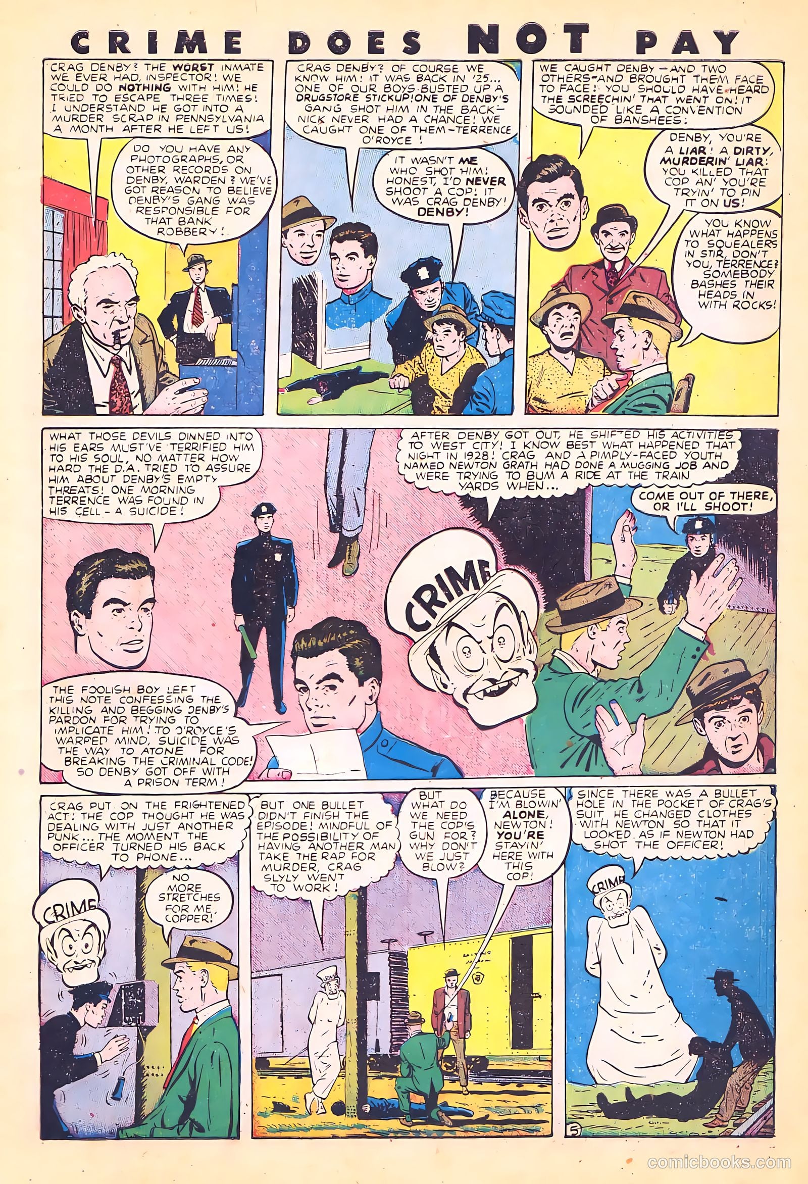 Crime Does Not Pay #72 — page 7 of 54