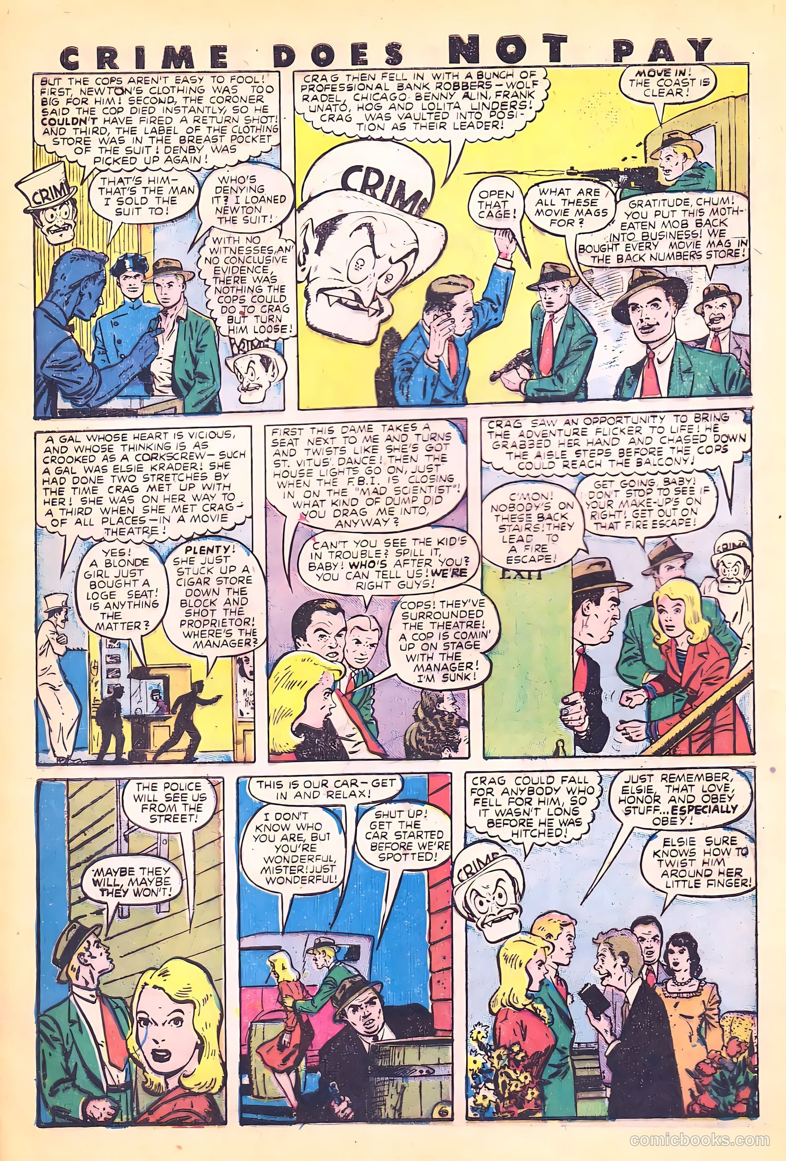 Crime Does Not Pay #72 — page 8 of 54