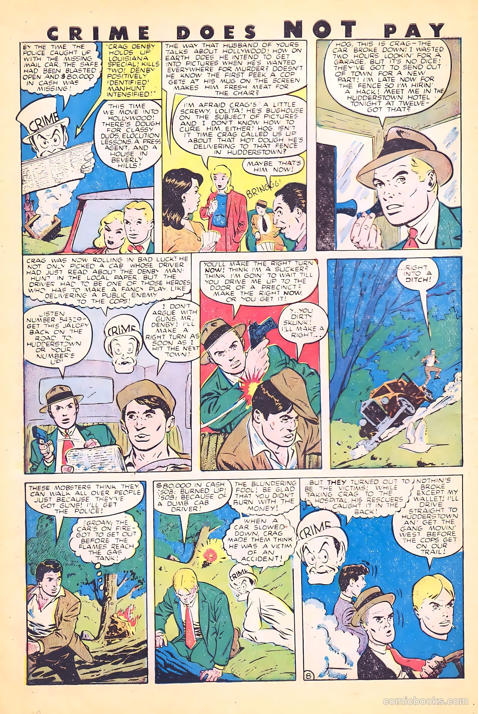 Crime Does Not Pay #72 — page 10 of 54