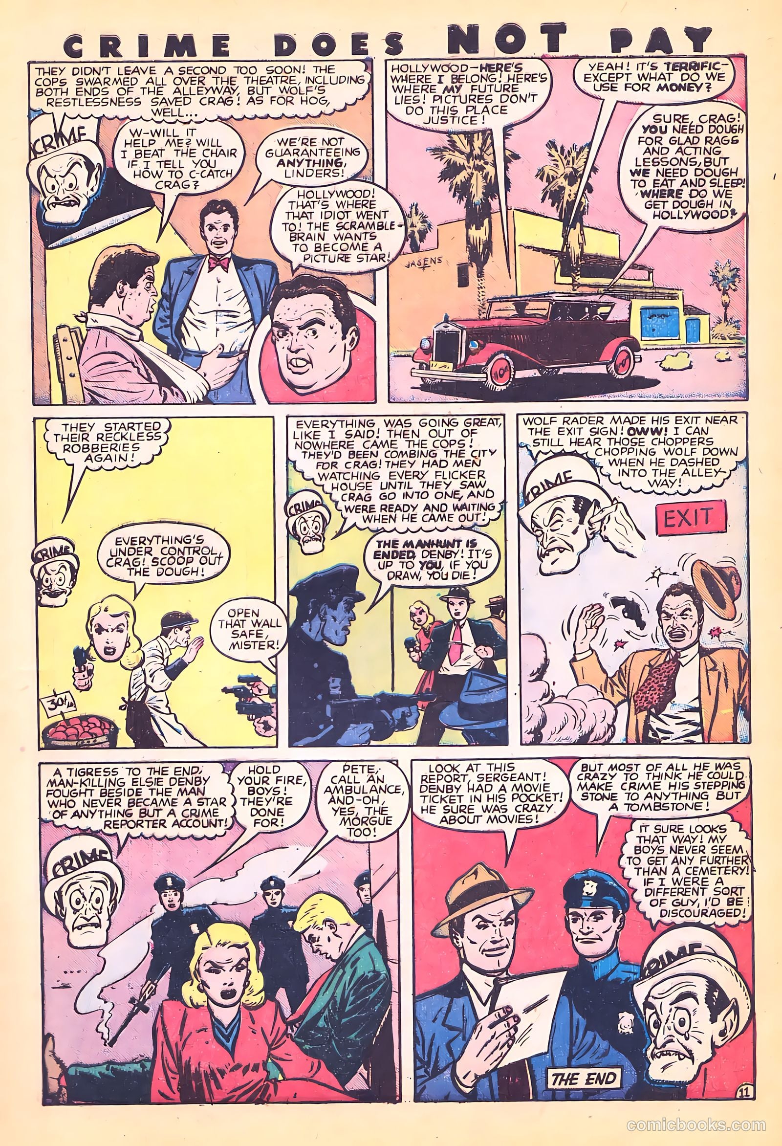 Crime Does Not Pay #72 — page 13 of 54