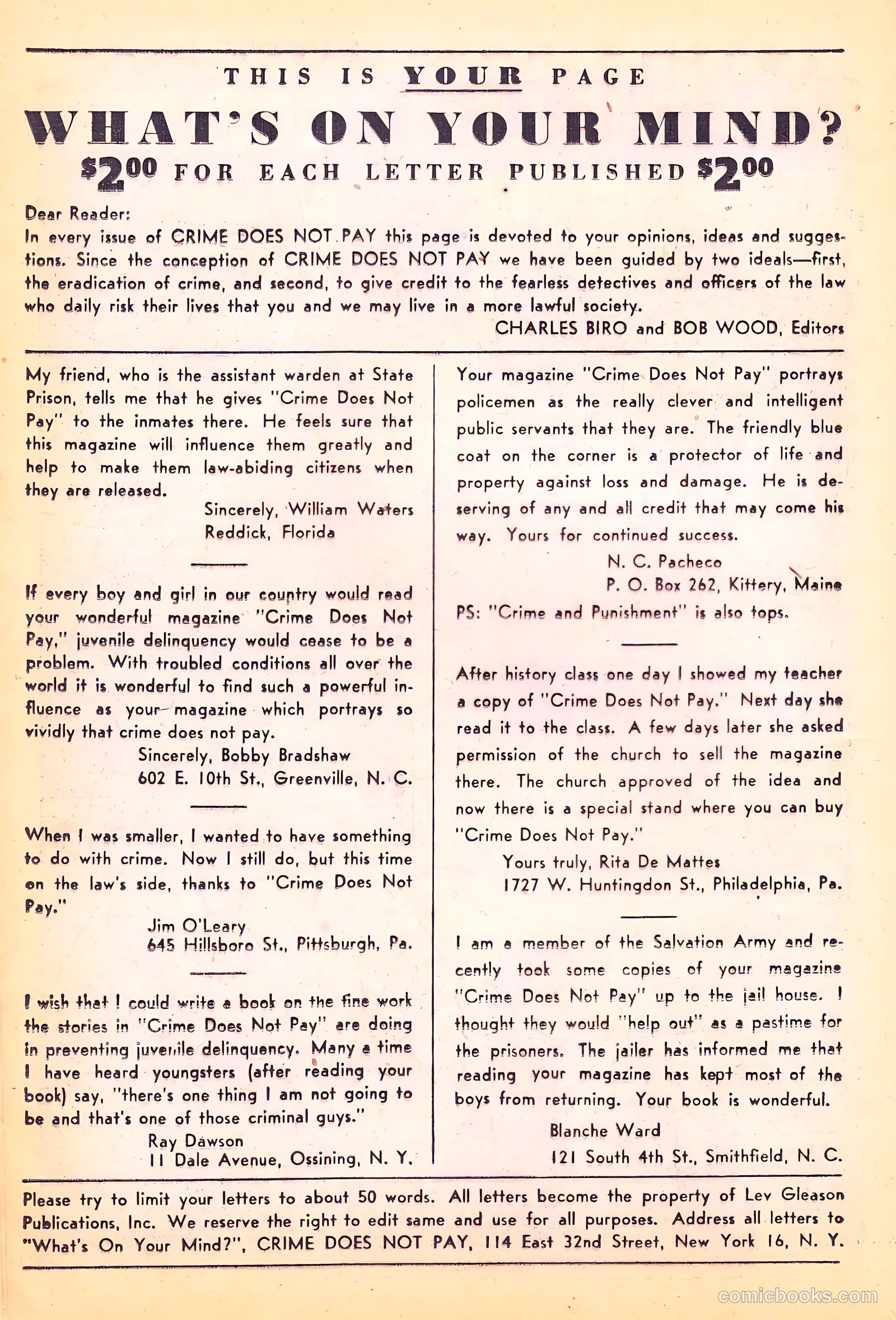 Crime Does Not Pay #72 — page 16 of 54