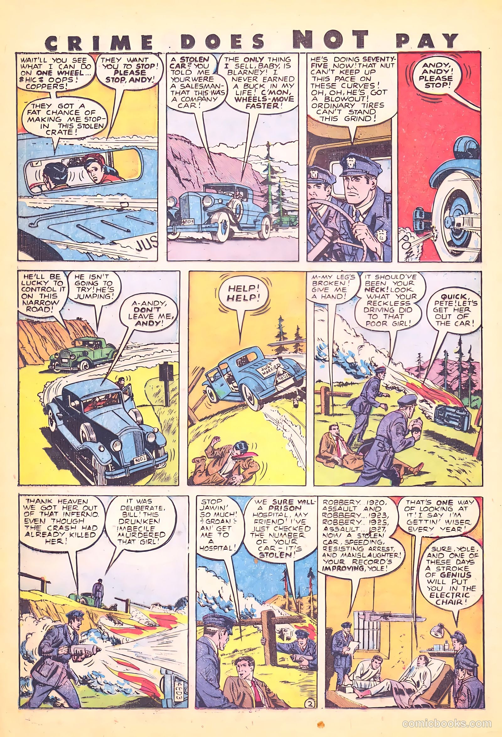 Crime Does Not Pay #72 — page 18 of 54