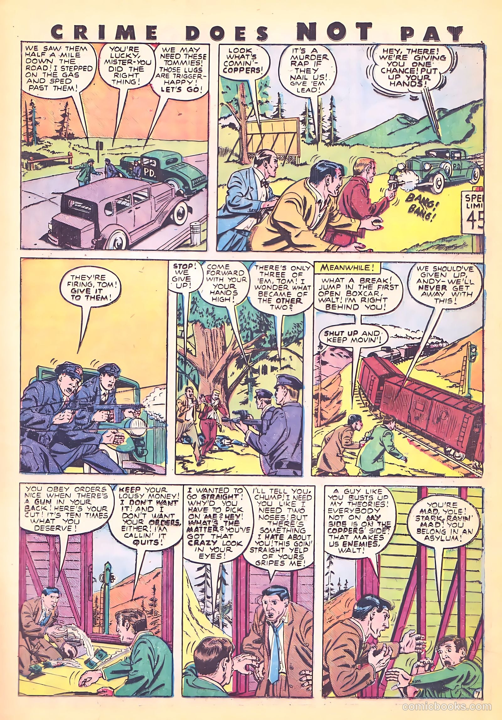 Crime Does Not Pay #72 — page 23 of 54