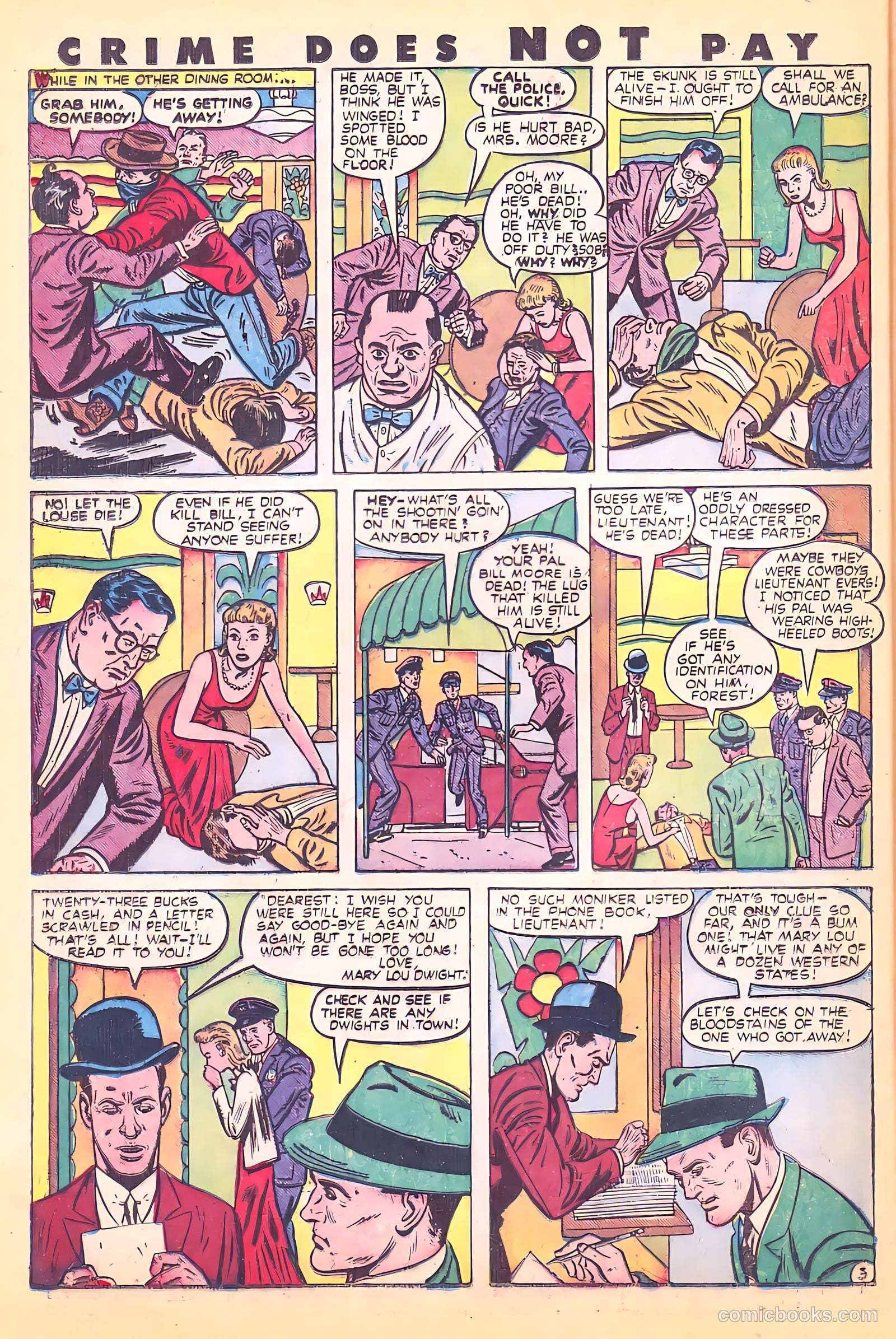 Crime Does Not Pay #72 — page 31 of 54