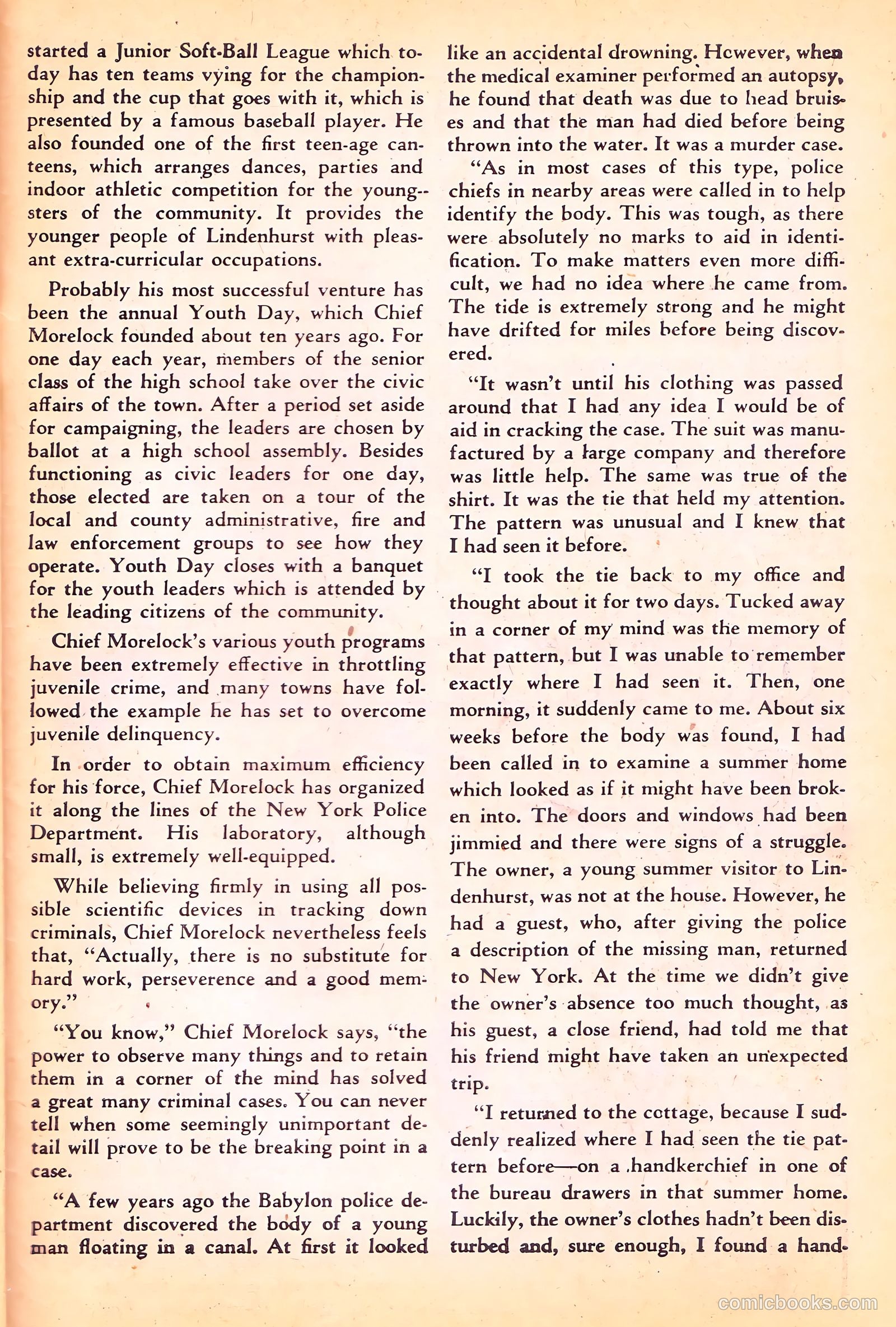 Crime Does Not Pay #72 — page 40 of 54