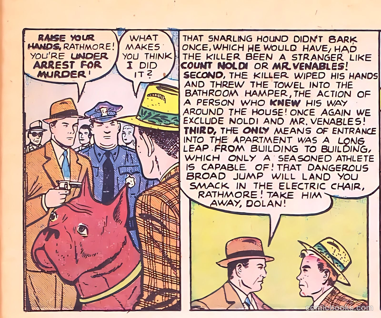 Crime Does Not Pay #72 — page 50 of 54