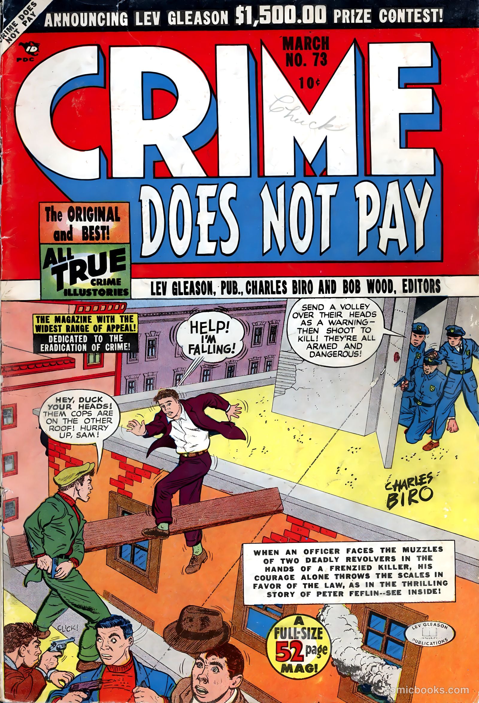 Crime Does Not Pay #73 — page 1 of 54