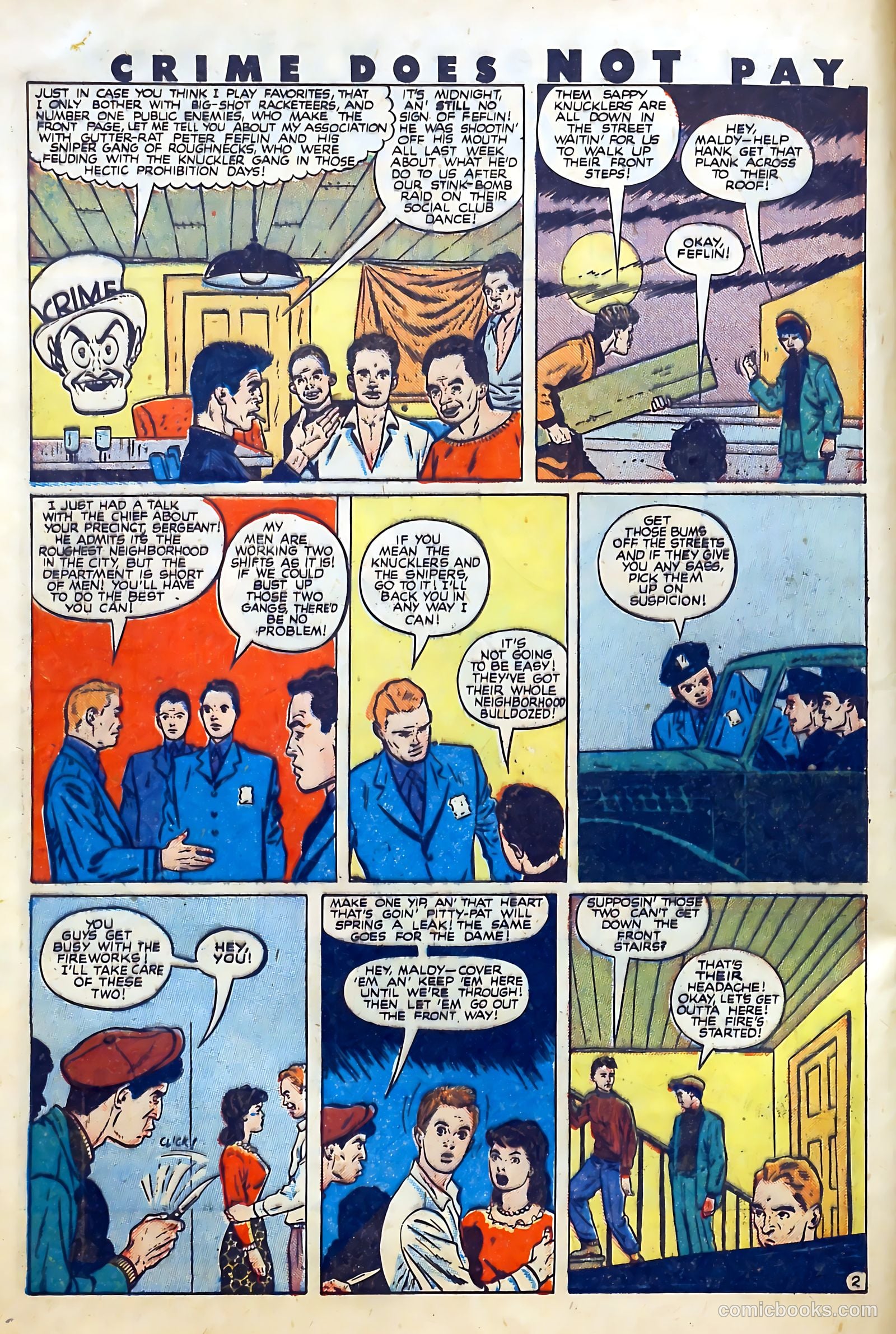 Crime Does Not Pay #73 — page 4 of 54